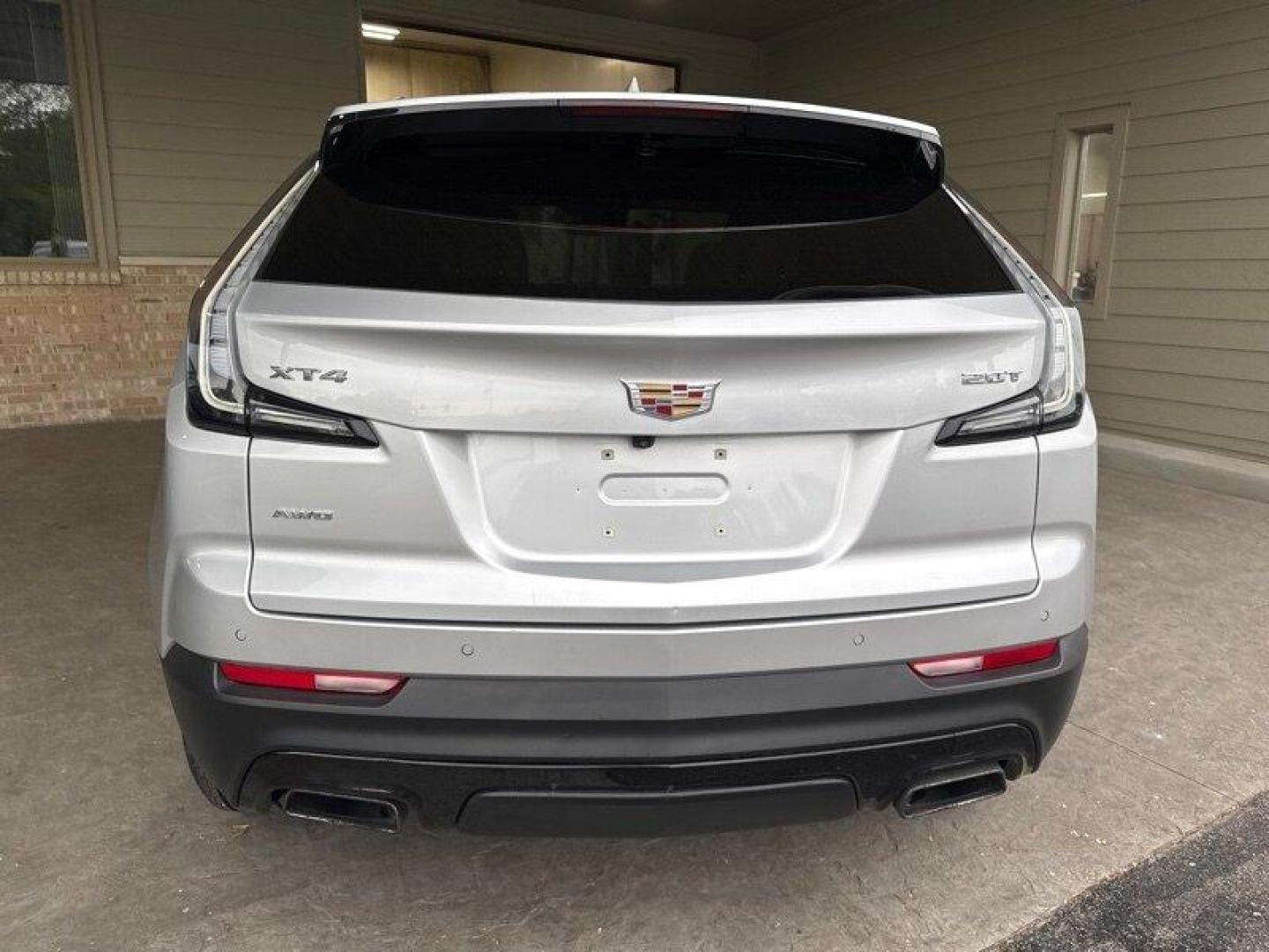 2019 Radiant Silver Metallic Cadillac XT4 Sport (1GYFZFR4XKF) with an 2.0L Turbo I4 237hp 258ft. lbs. engine, Automatic transmission, located at 25355 Eames Street, Channahon, IL, 60410, (815) 467-1807, 41.429108, -88.228432 - Introducing the sleek and stylish 2019 Cadillac XT4 Sport in the eye-catching Radiant Silver Metallic exterior color! This beauty is powered by a robust 2.0L Turbo I4 engine, delivering 237hp and 258ft. lbs. of torque for a thrilling driving experience. Step inside the luxurious Light Wheat/Jet Bla - Photo#4