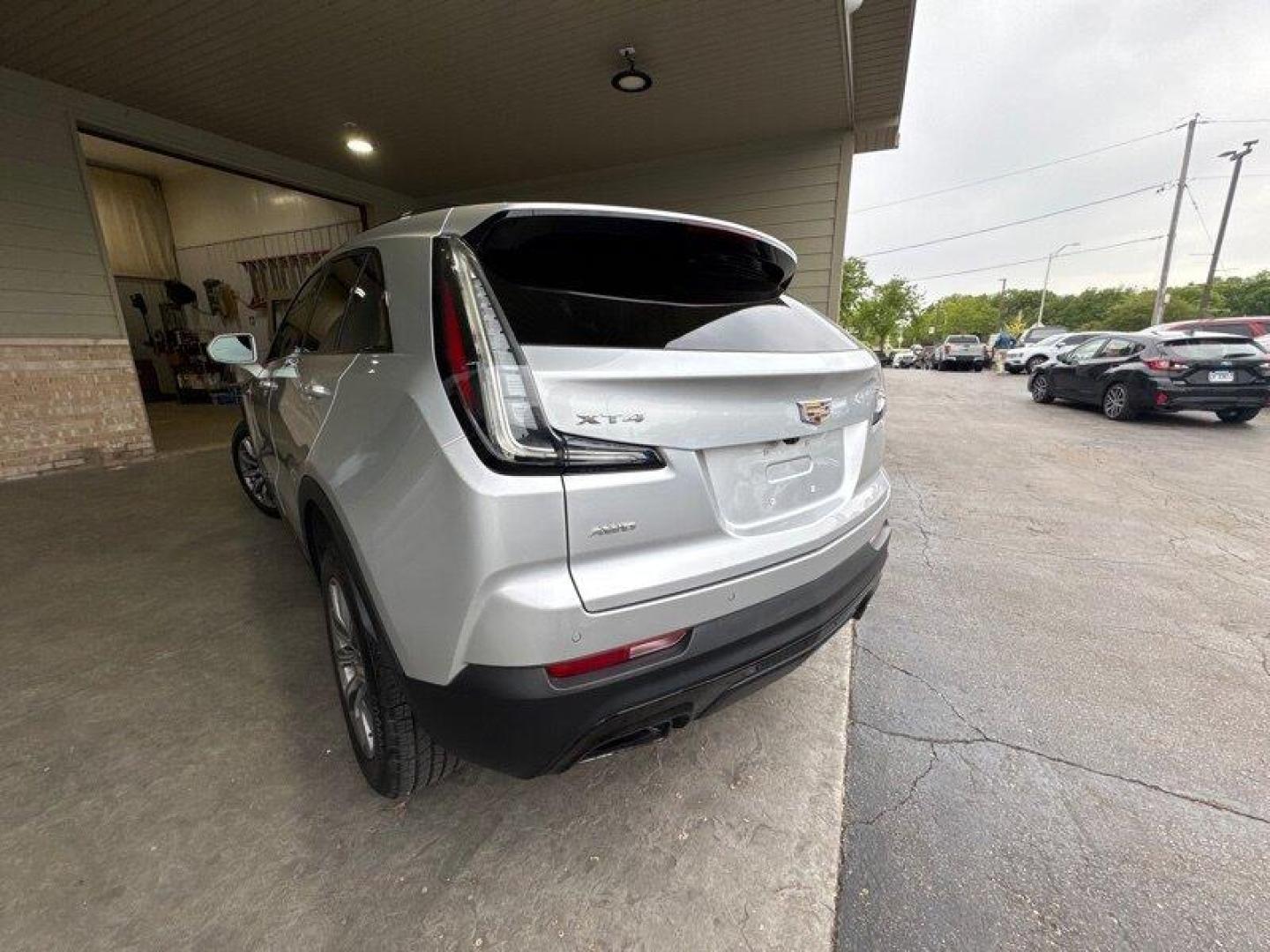 2019 Radiant Silver Metallic Cadillac XT4 Sport (1GYFZFR4XKF) with an 2.0L Turbo I4 237hp 258ft. lbs. engine, Automatic transmission, located at 25355 Eames Street, Channahon, IL, 60410, (815) 467-1807, 41.429108, -88.228432 - Introducing the sleek and stylish 2019 Cadillac XT4 Sport in the eye-catching Radiant Silver Metallic exterior color! This beauty is powered by a robust 2.0L Turbo I4 engine, delivering 237hp and 258ft. lbs. of torque for a thrilling driving experience. Step inside the luxurious Light Wheat/Jet Bla - Photo#5