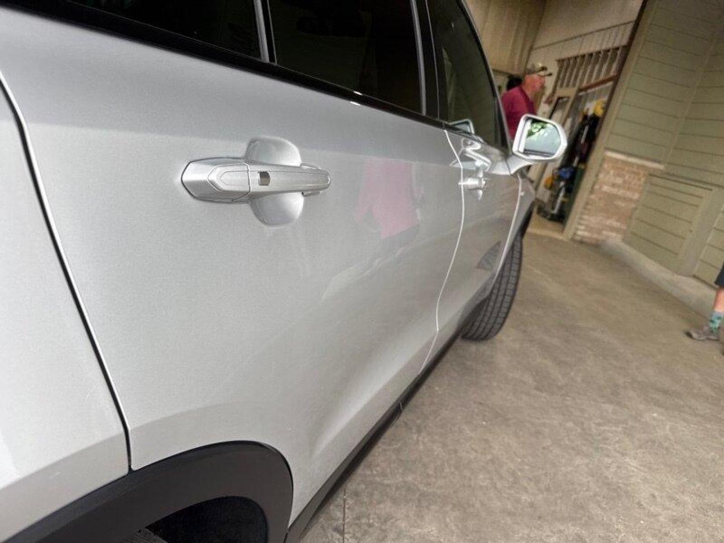 2019 Radiant Silver Metallic Cadillac XT4 Sport (1GYFZFR4XKF) with an 2.0L Turbo I4 237hp 258ft. lbs. engine, Automatic transmission, located at 25355 Eames Street, Channahon, IL, 60410, (815) 467-1807, 41.429108, -88.228432 - Introducing the sleek and stylish 2019 Cadillac XT4 Sport in the eye-catching Radiant Silver Metallic exterior color! This beauty is powered by a robust 2.0L Turbo I4 engine, delivering 237hp and 258ft. lbs. of torque for a thrilling driving experience. Step inside the luxurious Light Wheat/Jet Bla - Photo#10