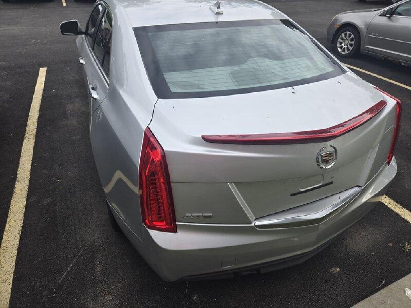 2014 Radiant Silver Metallic Cadillac ATS 2.5L (1G6AA5RA1E0) with an 2.5L I4 202hp 191ft. lbs. engine, Automatic transmission, located at 25355 Eames Street, Channahon, IL, 60410, (815) 467-1807, 41.429108, -88.228432 - ** LOCAL TRADE IN, AS-IS DUE TO LEAKS, RIDES AND DRIVES. ** Introducing the 2014 Cadillac ATS 2.5L - the car that's more than just a pretty face (though it does have a sleek Silver Coast Metallic exterior that will make heads turn)! This beast is powered by a 2.5L I4 engine that delivers a solid 202 - Photo#1