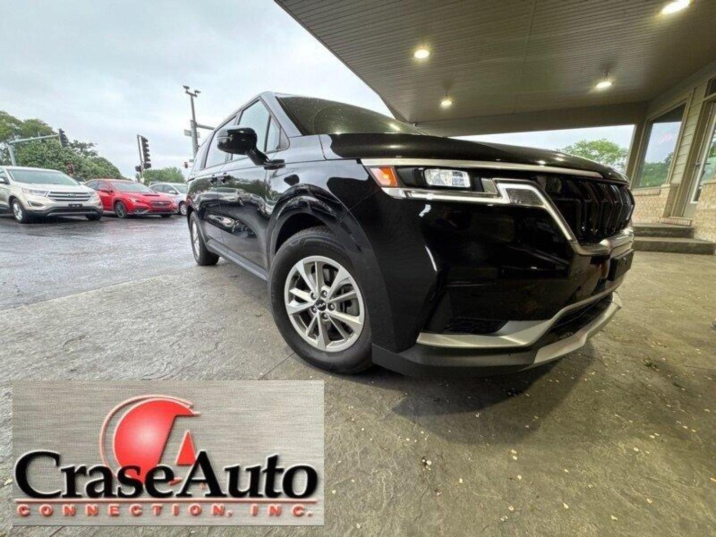 2024 Black Kia Carnival LX (KNDNB4H39R6) with an 3.5L V6 290hp 262ft. lbs. engine, Automatic transmission, located at 25355 Eames Street, Channahon, IL, 60410, (815) 467-1807, 41.429108, -88.228432 - Photo#0