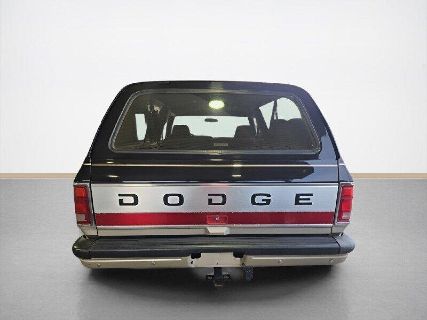 1992 Black Dodge Ramcharger CANYON SPORT (3B4GM17Z7NM) with an 5.9 engine, Automatic transmission, located at 25355 Eames Street, Channahon, IL, 60410, (815) 467-1807, 41.429108, -88.228432 - Presenting the 1992 Dodge Ramcharger CANYON SPORT. Equipped with a robust 5.9 engine, this classic vehicle boasts a range of factory default features that ensure a smooth and reliable driving experience. The exterior is finished in a sleek Black color, complemented by a warm Tan interior. With milea - Photo#4