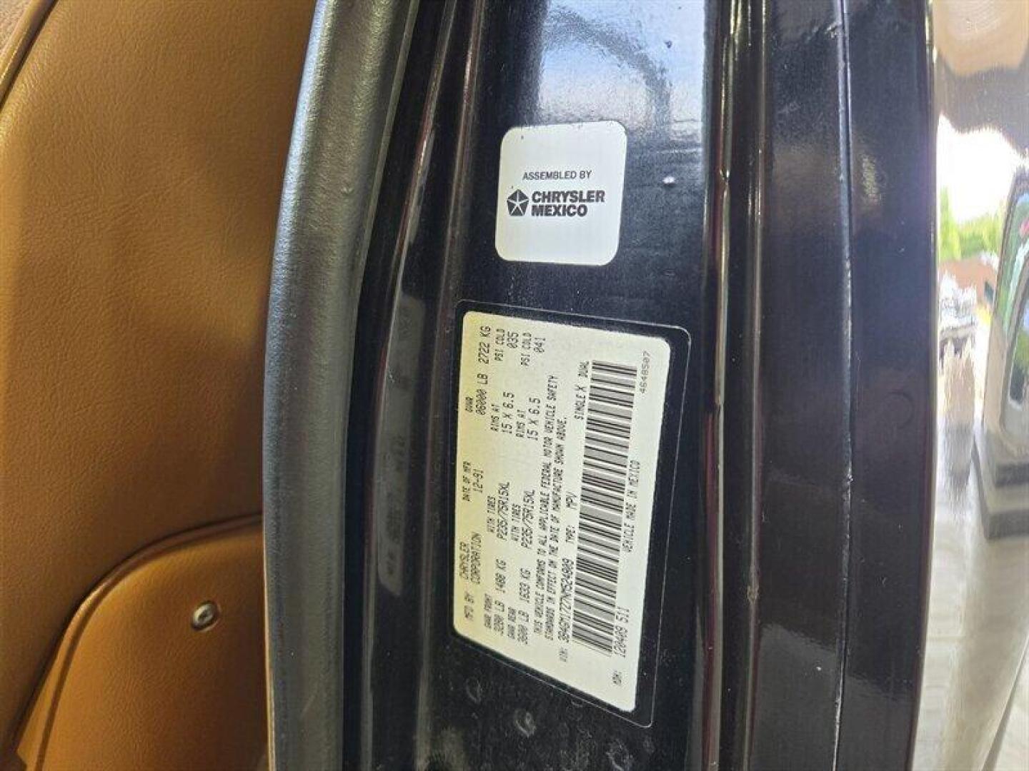 1992 Black Dodge Ramcharger CANYON SPORT (3B4GM17Z7NM) with an 5.9 engine, Automatic transmission, located at 25355 Eames Street, Channahon, IL, 60410, (815) 467-1807, 41.429108, -88.228432 - Presenting the 1992 Dodge Ramcharger CANYON SPORT. Equipped with a robust 5.9 engine, this classic vehicle boasts a range of factory default features that ensure a smooth and reliable driving experience. The exterior is finished in a sleek Black color, complemented by a warm Tan interior. With milea - Photo#11