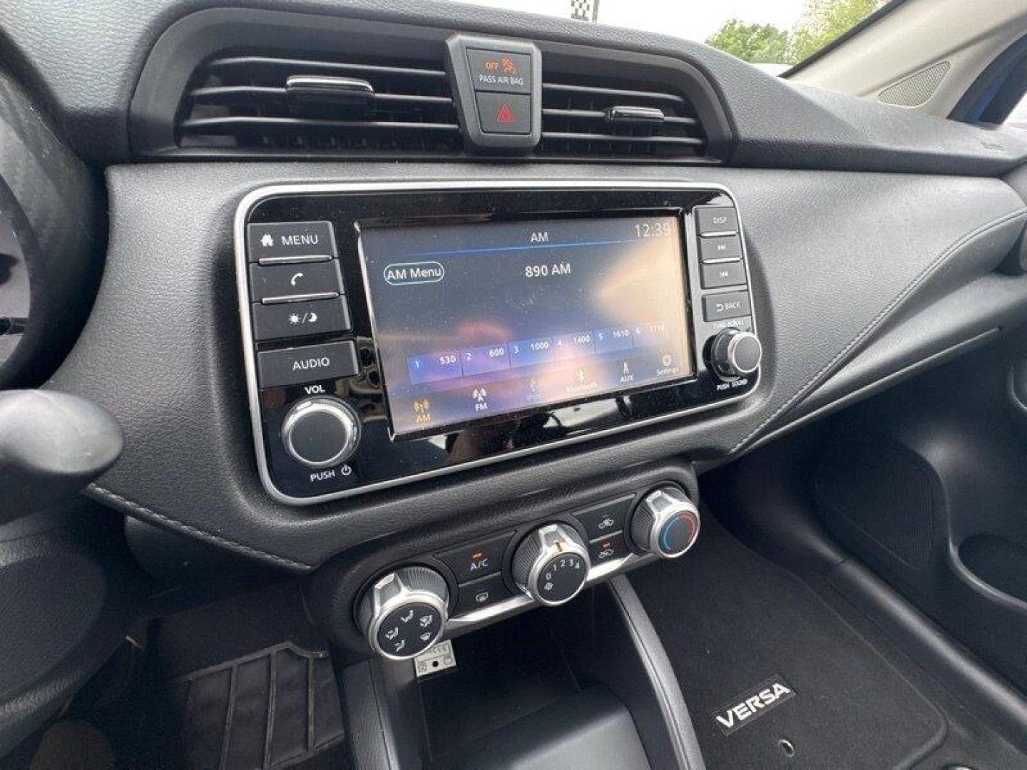 2021 Electric Blue Metallic Nissan Versa 1.6 S (3N1CN8BV4ML) with an 1.6L I4 122hp 114ft. lbs. engine, 5 Speed Manual transmission, located at 25355 Eames Street, Channahon, IL, 60410, (815) 467-1807, 41.429108, -88.228432 - Check out this sassy 2021 Nissan Versa S in Electric Blue Metallic with a Charcoal interior - talk about making a statement on the road! Powered by a zippy 1.6L I4 engine pushing out 122hp and 114ft. lbs. of torque, this compact beast is perfect for city cruising and highway adventures. With less t - Photo#19