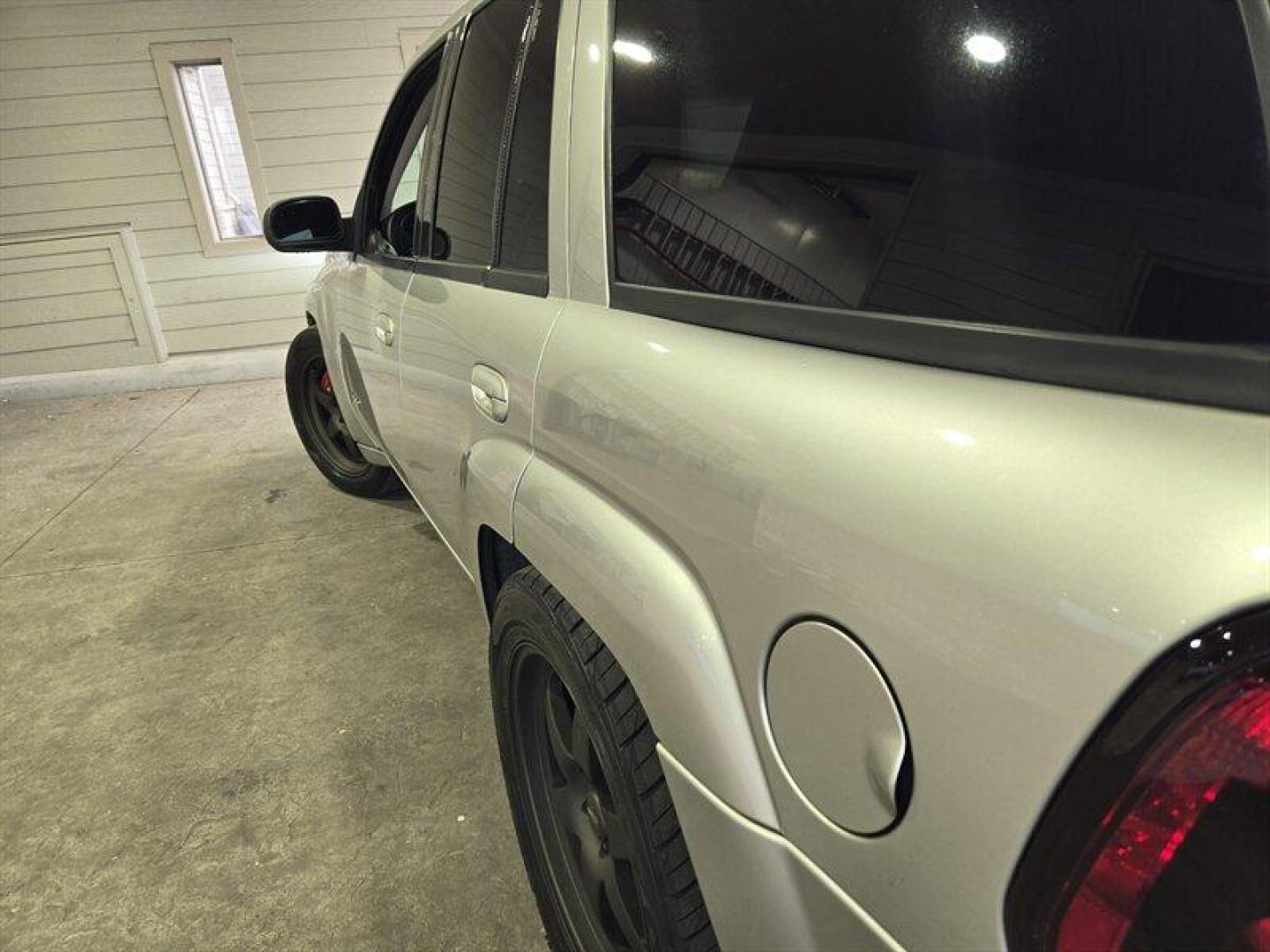 2006 Silver Chevrolet Trailblazer LT (1GNES13H462) with an 6.0L V8 OHV 16V FI Engine engine, Automatic transmission, located at 25355 Eames Street, Channahon, IL, 60410, (815) 467-1807, 41.429108, -88.228432 - ** SOUTHERN TRUCK NO RUST, HEADERS, EXHAUST, SUSPENSION MODS, CLEAN TRUCK.** This 2006 Chevrolet Trailblazer SS in Silver with a Black interior is a standout SUV with a mileage of below 137,000 miles, averaging less than 7,000 miles per year. This vehicle is in excellent overall condition. The facto - Photo#9