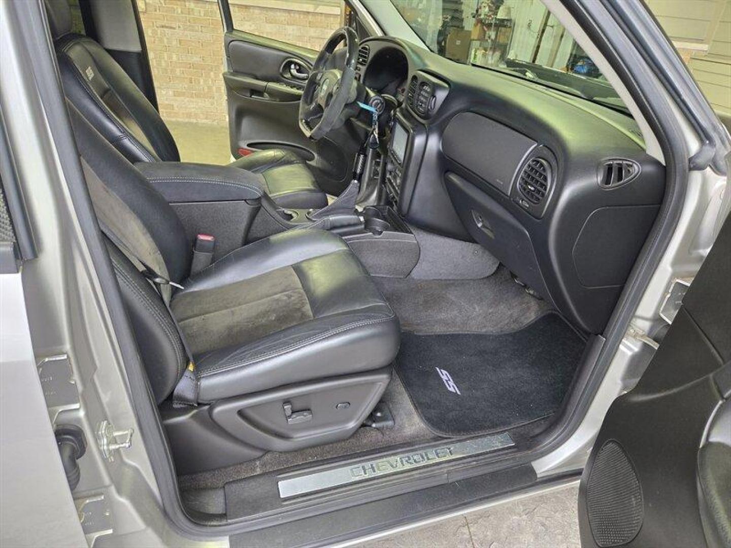 2006 Silver Chevrolet Trailblazer LT (1GNES13H462) with an 6.0L V8 OHV 16V FI Engine engine, Automatic transmission, located at 25355 Eames Street, Channahon, IL, 60410, (815) 467-1807, 41.429108, -88.228432 - ** SOUTHERN TRUCK NO RUST, HEADERS, EXHAUST, SUSPENSION MODS, CLEAN TRUCK.** This 2006 Chevrolet Trailblazer SS in Silver with a Black interior is a standout SUV with a mileage of below 137,000 miles, averaging less than 7,000 miles per year. This vehicle is in excellent overall condition. The facto - Photo#15