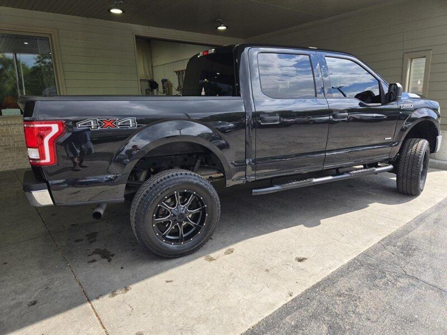 2015 Tuxedo Black Metallic/Magnetic Metallic Ford F-150 XLT (1FTEW1EP0FF) with an EcoBoost 2.7L Twin Turbo V6 325hp 375ft. lbs. engine, Automatic transmission, located at 25355 Eames Street, Channahon, IL, 60410, (815) 467-1807, 41.429108, -88.228432 - This 2015 Ford F-150 XLT comes equipped with a powerful EcoBoost 2.7L Twin Turbo V6 engine that delivers 325hp and 375ft. lbs. of torque. The exterior is finished in a sleek Tuxedo Black Metallic color, complemented by a comfortable Medium Earth Gray interior. As a factory default, this truck boas - Photo#3