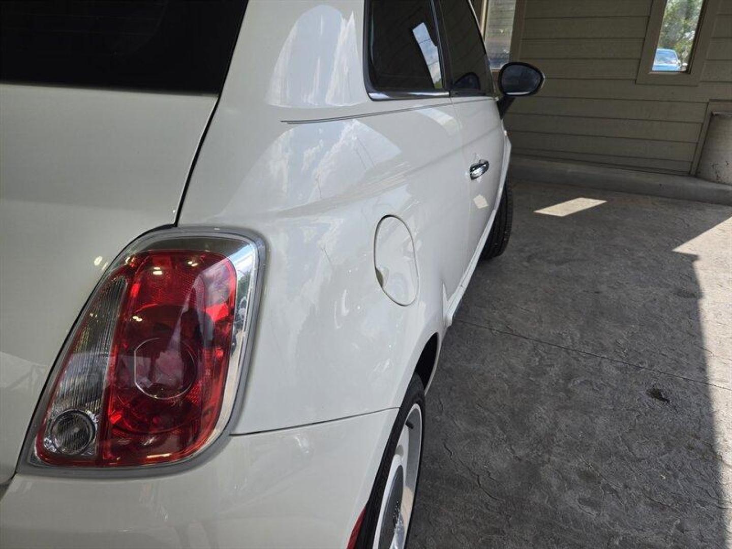 2015 Bianco FIAT 500 Lounge (3C3CFFCR0FT) with an 1.4L I4 101hp 98ft. lbs. engine, Automatic transmission, located at 25355 Eames Street, Channahon, IL, 60410, (815) 467-1807, 41.429108, -88.228432 - This 2015 FIAT 500 Lounge comes with a 1.4L I4 engine that delivers 101hp and 98ft. lbs. of torque. The exterior color is Bianco, complemented by a Black interior. With below 79,000 miles, averaging less than 8,000 miles per year, this FIAT offers impressive fuel efficiency, achieving 31 MPG in the - Photo#10