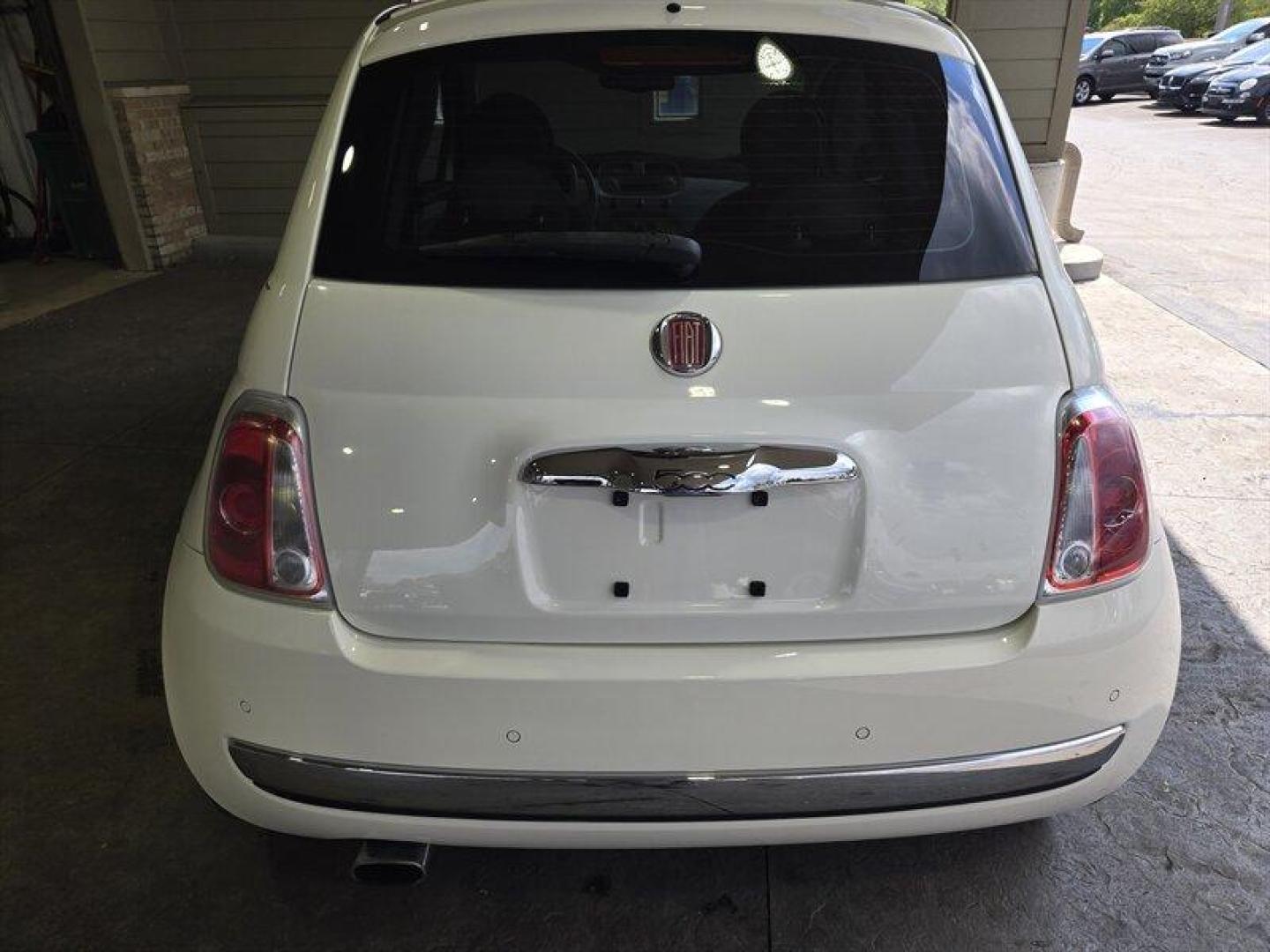 2015 Bianco FIAT 500 Lounge (3C3CFFCR0FT) with an 1.4L I4 101hp 98ft. lbs. engine, Automatic transmission, located at 25355 Eames Street, Channahon, IL, 60410, (815) 467-1807, 41.429108, -88.228432 - This 2015 FIAT 500 Lounge comes with a 1.4L I4 engine that delivers 101hp and 98ft. lbs. of torque. The exterior color is Bianco, complemented by a Black interior. With below 79,000 miles, averaging less than 8,000 miles per year, this FIAT offers impressive fuel efficiency, achieving 31 MPG in the - Photo#4