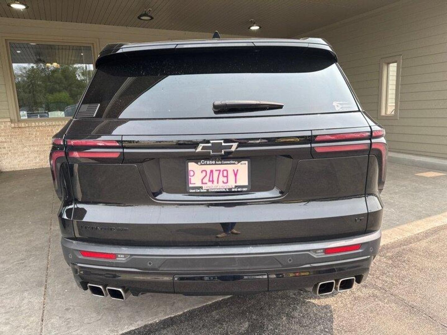 2024 Mosaic Black Metallic Chevrolet Traverse LT 1LT (1GNERGKS6RJ) with an 2.5 engine, Automatic transmission, located at 25355 Eames Street, Channahon, IL, 60410, (815) 467-1807, 41.429108, -88.228432 - Picture this sleek and stylish 2024 Chevrolet Traverse LT 1LT rolling up like it owns the road - because let's be real, it kinda does. Under the hood, you've got a 2.5-liter engine ready to unleash some serious power at your command. But wait, there's more! This bad boy comes equipped with the Midn - Photo#4