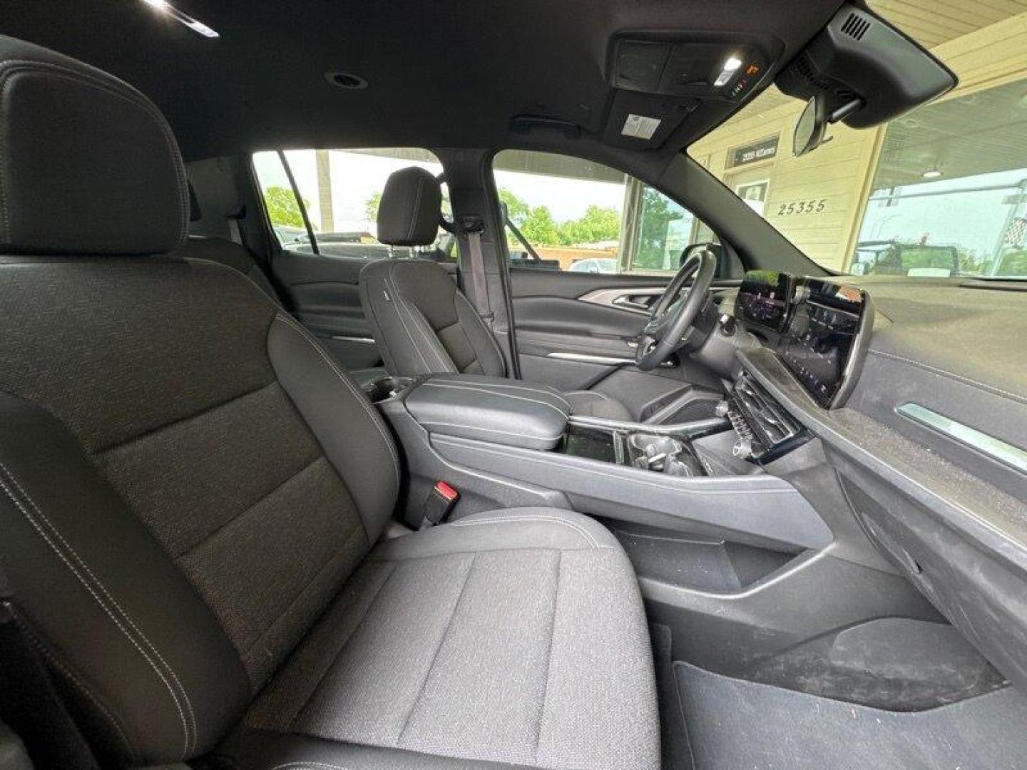 2024 Mosaic Black Metallic Chevrolet Traverse LT 1LT (1GNERGKS6RJ) with an 2.5 engine, Automatic transmission, located at 25355 Eames Street, Channahon, IL, 60410, (815) 467-1807, 41.429108, -88.228432 - Picture this sleek and stylish 2024 Chevrolet Traverse LT 1LT rolling up like it owns the road - because let's be real, it kinda does. Under the hood, you've got a 2.5-liter engine ready to unleash some serious power at your command. But wait, there's more! This bad boy comes equipped with the Midn - Photo#16