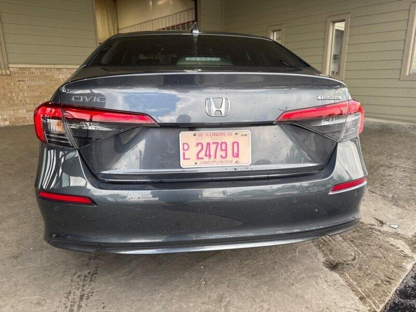 2024 Meteorite Gray Metallic Honda Civic Touring (2HGFE1F9XRH) with an 1.5L Turbo I4 180hp 177ft. lbs. engine, Automatic transmission, located at 25355 Eames Street, Channahon, IL, 60410, (815) 467-1807, 41.429108, -88.228432 - Introducing the 2024 Honda Civic Touring - a powerhouse on the road! This sleek sedan is equipped with a robust 1.5L Turbo I4 engine, delivering an impressive 180hp and 177ft. lbs. of torque for an exhilarating driving experience. Straight from the factory, this Civic Touring comes loaded with top- - Photo#4