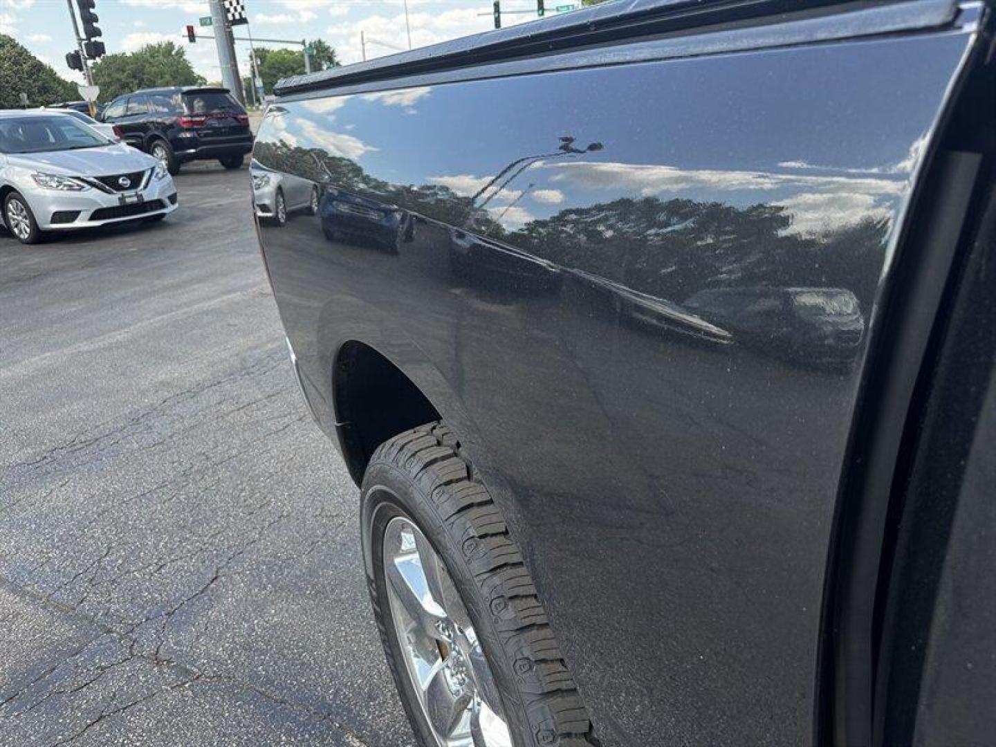 2018 Brilliant Black Crystal Pearl Coat RAM 1500 Big Horn (3C6RR7LT1JG) with an HEMI 5.7L V8 395hp 410ft. lbs. engine, Automatic transmission, located at 25355 Eames Street, Channahon, IL, 60410, (815) 467-1807, 41.429108, -88.228432 - Introducing the 2018 RAM 1500 SLT, a powerhouse of a truck that combines rugged capability with refined comfort. Under the hood, this beast is propelled by a HEMI 5.7L V8 engine, delivering an impressive 395 horsepower and 410 lb-ft of torque. Whether you're towing heavy loads or tackling tough terr - Photo#12