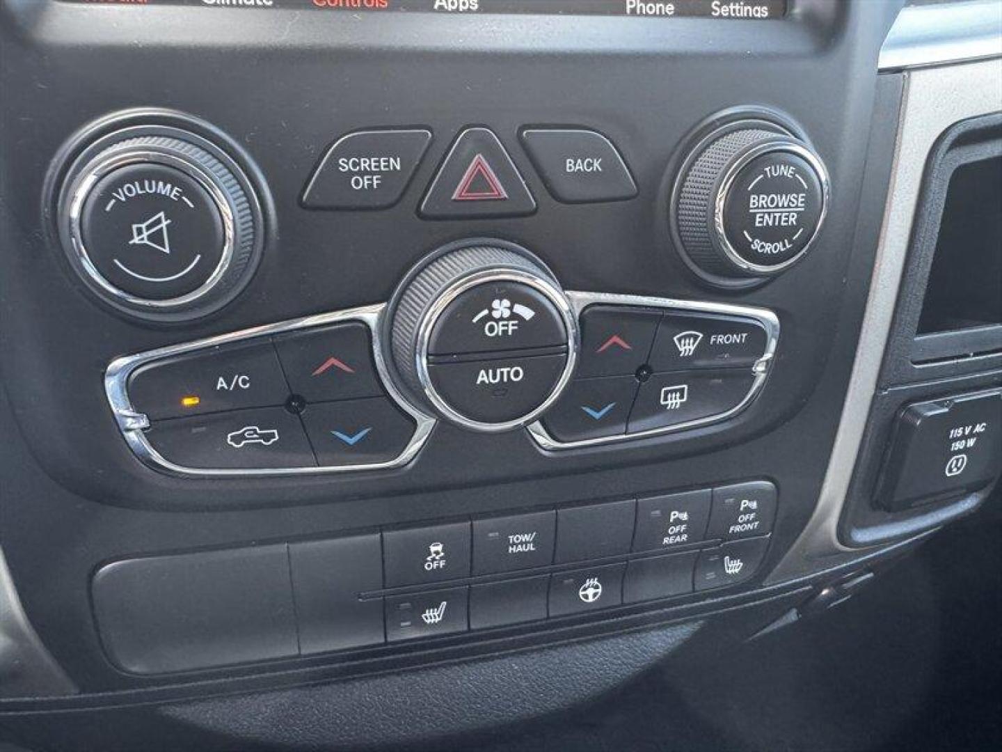 2018 Brilliant Black Crystal Pearl Coat RAM 1500 Big Horn (3C6RR7LT1JG) with an HEMI 5.7L V8 395hp 410ft. lbs. engine, Automatic transmission, located at 25355 Eames Street, Channahon, IL, 60410, (815) 467-1807, 41.429108, -88.228432 - Introducing the 2018 RAM 1500 SLT, a powerhouse of a truck that combines rugged capability with refined comfort. Under the hood, this beast is propelled by a HEMI 5.7L V8 engine, delivering an impressive 395 horsepower and 410 lb-ft of torque. Whether you're towing heavy loads or tackling tough terr - Photo#25