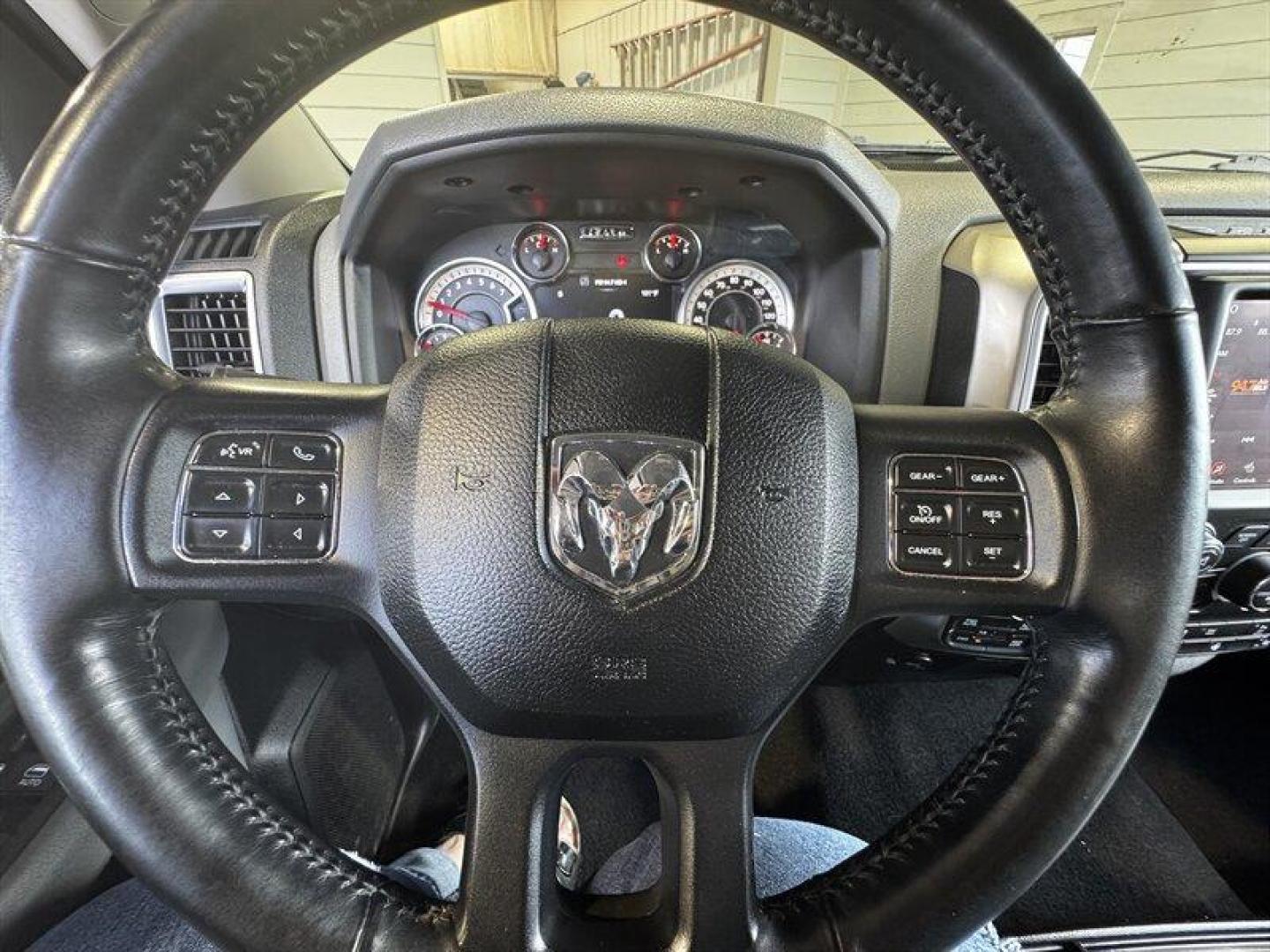 2018 Brilliant Black Crystal Pearl Coat RAM 1500 Big Horn (3C6RR7LT1JG) with an HEMI 5.7L V8 395hp 410ft. lbs. engine, Automatic transmission, located at 25355 Eames Street, Channahon, IL, 60410, (815) 467-1807, 41.429108, -88.228432 - Introducing the 2018 RAM 1500 SLT, a powerhouse of a truck that combines rugged capability with refined comfort. Under the hood, this beast is propelled by a HEMI 5.7L V8 engine, delivering an impressive 395 horsepower and 410 lb-ft of torque. Whether you're towing heavy loads or tackling tough terr - Photo#27