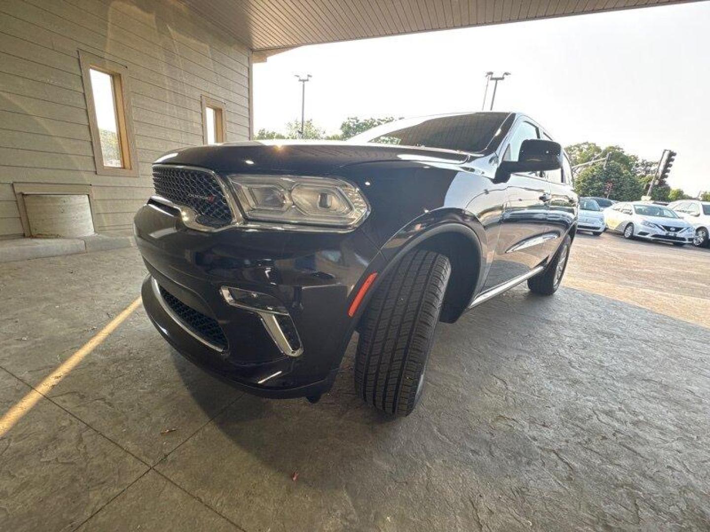 2021 Octane Red Pearl Coat Dodge Durango SXT Plus (1C4RDJAG8MC) with an Pentastar 3.6L V6 293hp 260ft. lbs. engine, Automatic transmission, located at 25355 Eames Street, Channahon, IL, 60410, (815) 467-1807, 41.429108, -88.228432 - Introducing the 2021 Dodge Durango SXT, a powerful and stylish SUV that's ready to take on any adventure! Under the hood, you'll find the impressive Pentastar 3.6L V6 engine, delivering 293hp and 260ft. lbs. of torque for a thrilling driving experience. As you approach the Durango, you'll be captiv - Photo#7