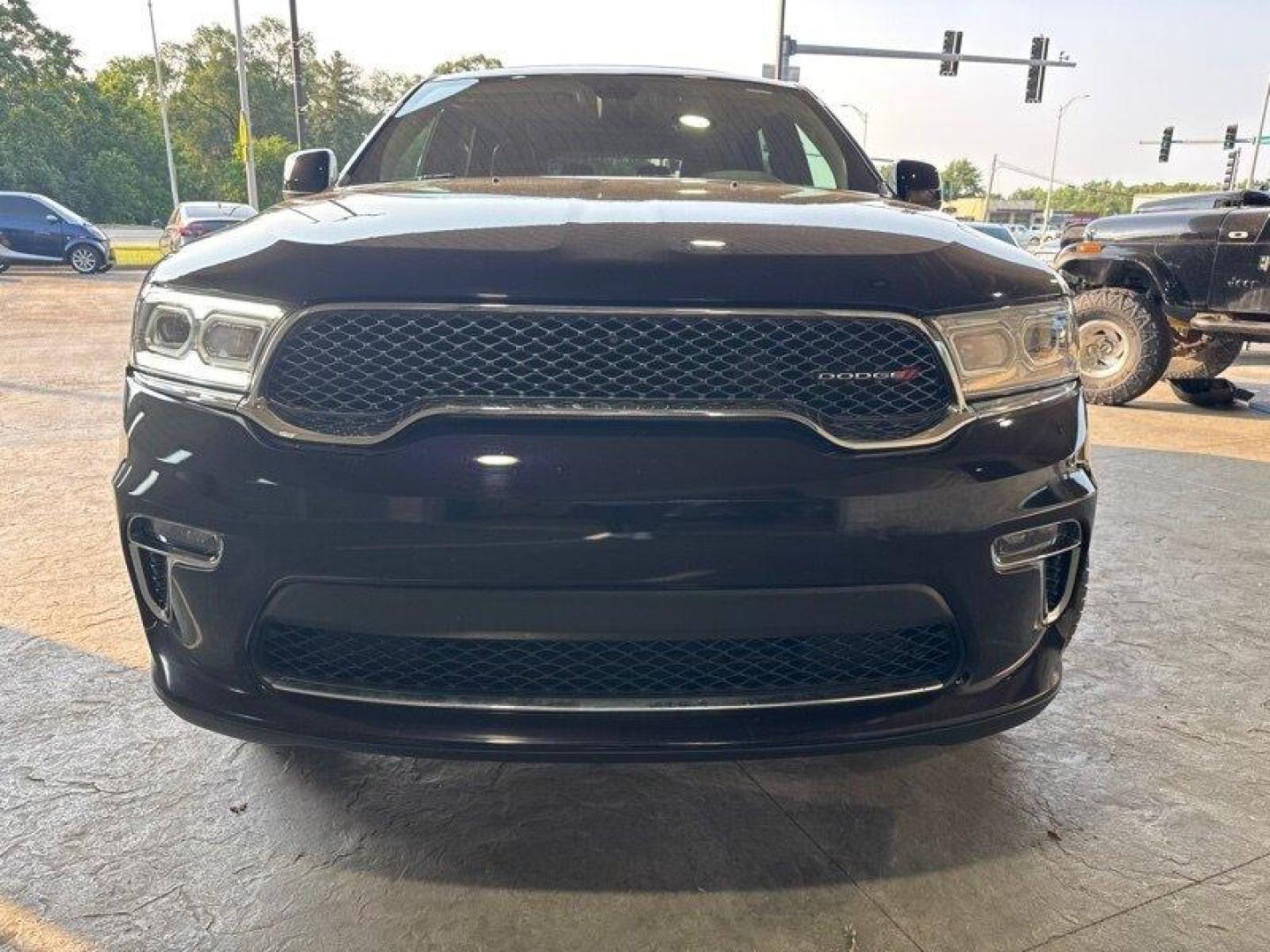 2021 Octane Red Pearl Coat Dodge Durango SXT Plus (1C4RDJAG8MC) with an Pentastar 3.6L V6 293hp 260ft. lbs. engine, Automatic transmission, located at 25355 Eames Street, Channahon, IL, 60410, (815) 467-1807, 41.429108, -88.228432 - Introducing the 2021 Dodge Durango SXT, a powerful and stylish SUV that's ready to take on any adventure! Under the hood, you'll find the impressive Pentastar 3.6L V6 engine, delivering 293hp and 260ft. lbs. of torque for a thrilling driving experience. As you approach the Durango, you'll be captiv - Photo#8