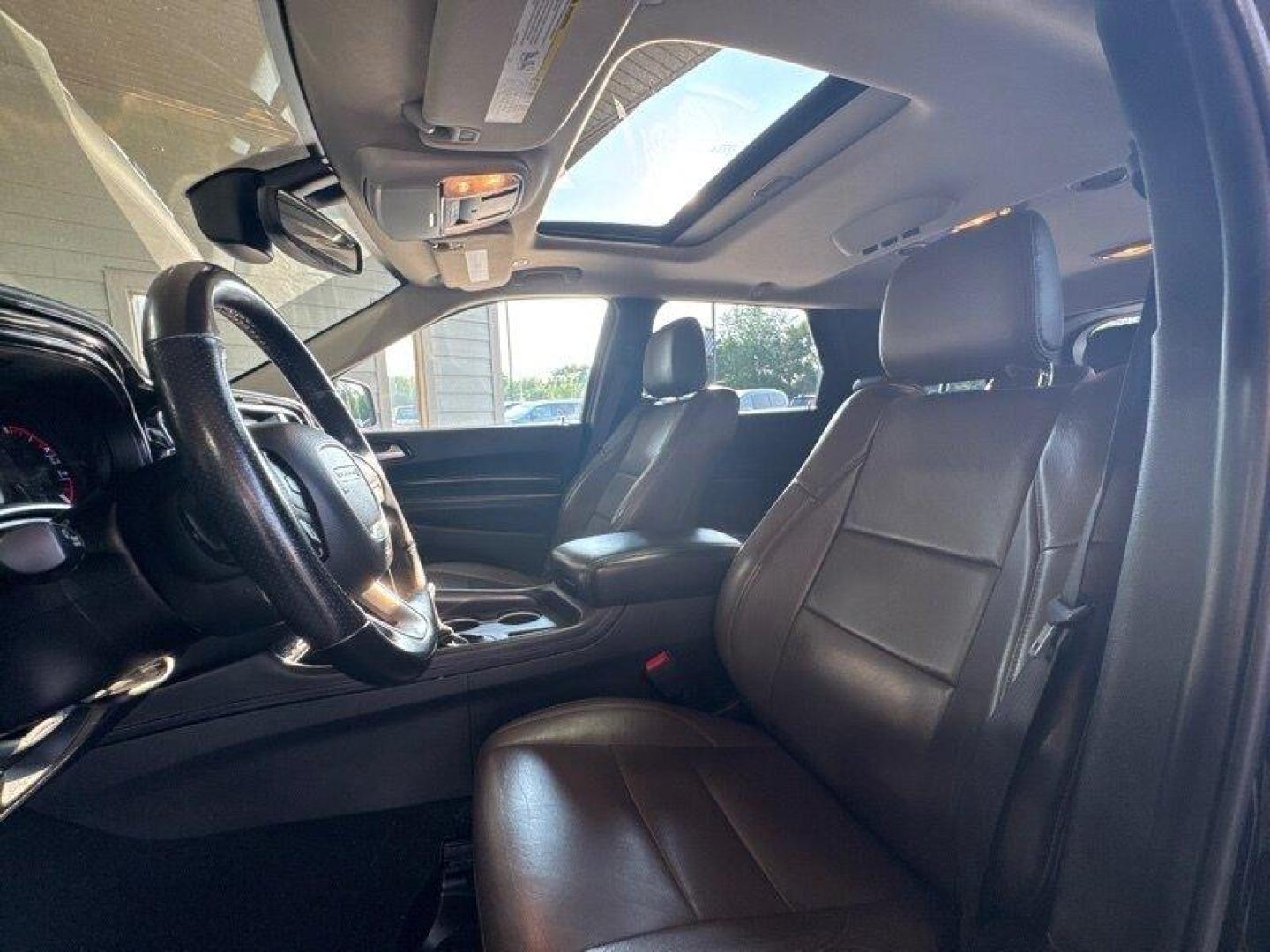 2021 Octane Red Pearl Coat Dodge Durango SXT Plus (1C4RDJAG8MC) with an Pentastar 3.6L V6 293hp 260ft. lbs. engine, Automatic transmission, located at 25355 Eames Street, Channahon, IL, 60410, (815) 467-1807, 41.429108, -88.228432 - Introducing the 2021 Dodge Durango SXT, a powerful and stylish SUV that's ready to take on any adventure! Under the hood, you'll find the impressive Pentastar 3.6L V6 engine, delivering 293hp and 260ft. lbs. of torque for a thrilling driving experience. As you approach the Durango, you'll be captiv - Photo#13