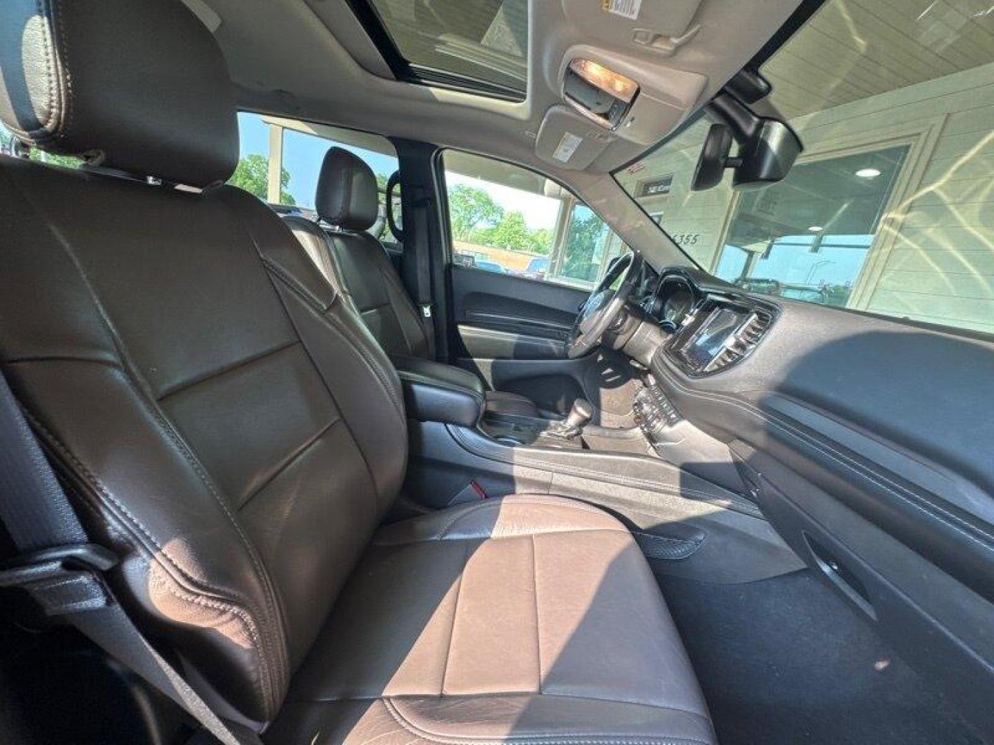2021 Octane Red Pearl Coat Dodge Durango SXT Plus (1C4RDJAG8MC) with an Pentastar 3.6L V6 293hp 260ft. lbs. engine, Automatic transmission, located at 25355 Eames Street, Channahon, IL, 60410, (815) 467-1807, 41.429108, -88.228432 - Introducing the 2021 Dodge Durango SXT, a powerful and stylish SUV that's ready to take on any adventure! Under the hood, you'll find the impressive Pentastar 3.6L V6 engine, delivering 293hp and 260ft. lbs. of torque for a thrilling driving experience. As you approach the Durango, you'll be captiv - Photo#18