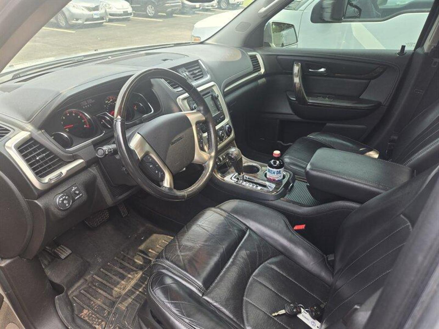 2016 Quicksilver Metallic GMC Acadia Denali (1GKKVTKD0GJ) with an 3.6L V6 288hp 270ft. lbs. engine, Automatic transmission, located at 25355 Eames Street, Channahon, IL, 60410, (815) 467-1807, 41.429108, -88.228432 - ** LOCAL TRADE IN, WHOLESALE SPECIAL, PRICED BELOW MARKET VALUE, HAS SERVICE REAR DETECTION LIGHT ON SOLD AS IS AS SHOWN WE ARE NOT INSPECTING. ** - Photo#3