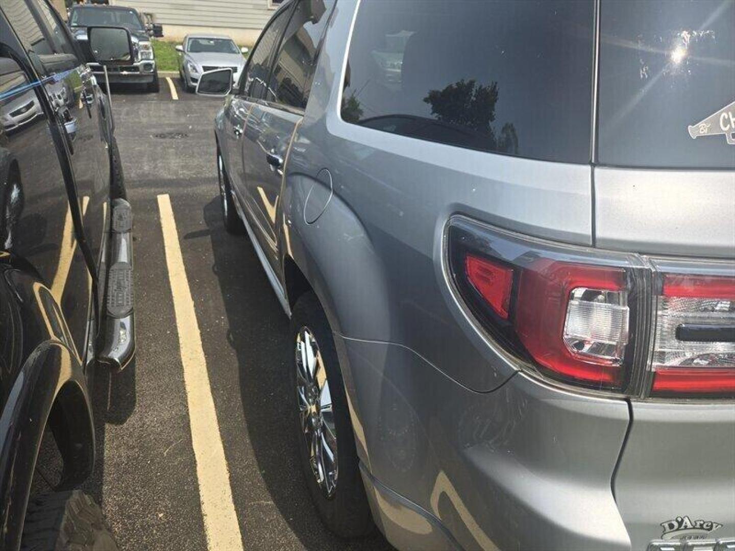 2016 Quicksilver Metallic GMC Acadia Denali (1GKKVTKD0GJ) with an 3.6L V6 288hp 270ft. lbs. engine, Automatic transmission, located at 25355 Eames Street, Channahon, IL, 60410, (815) 467-1807, 41.429108, -88.228432 - ** LOCAL TRADE IN, WHOLESALE SPECIAL, PRICED BELOW MARKET VALUE, HAS SERVICE REAR DETECTION LIGHT ON SOLD AS IS AS SHOWN WE ARE NOT INSPECTING. ** - Photo#2