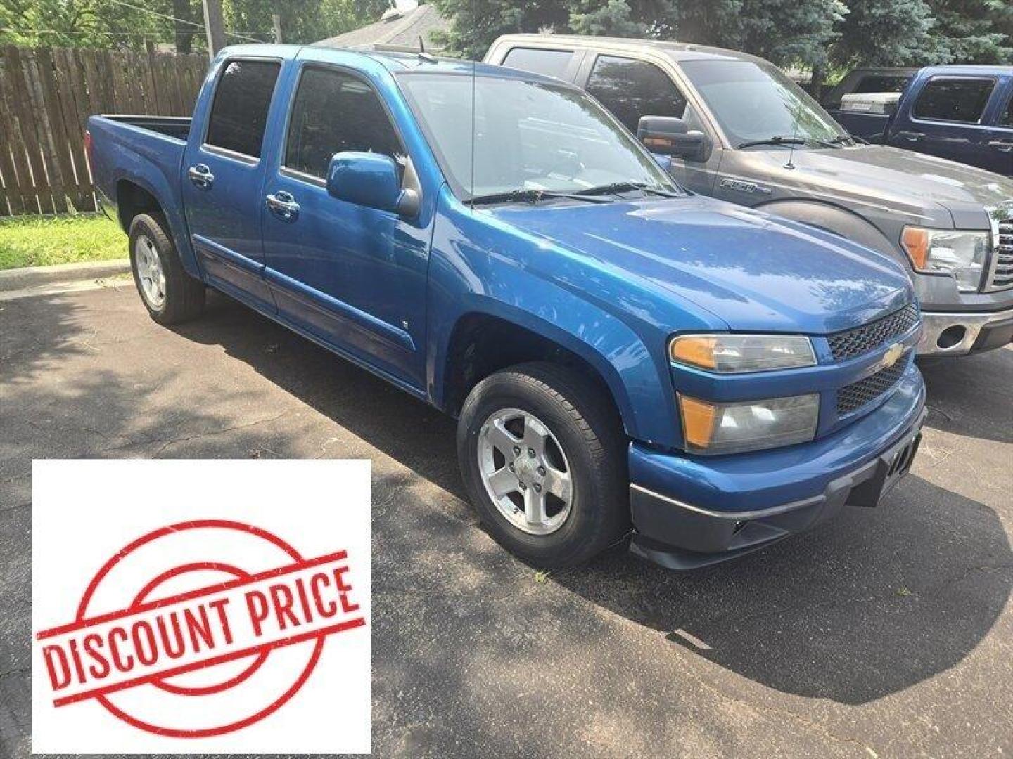 2009 Deep Navy Chevrolet Colorado LT (1GCCS139898) with an 2.9L I4 185hp 190ft. lbs. engine, Automatic transmission, located at 25355 Eames Street, Channahon, IL, 60410, (815) 467-1807, 41.429108, -88.228432 - ** LOCAL TRADE IN, WHOLESALE SPECIAL PRICED BELOW MARKET VALUE, HAS RUST ON BED AND CHECK ENGINE LIGHT, SOLD AS IS AS SHOWN WE ARE NOT INSPECTING ONLY 79,000 MILES. ** - Photo#0