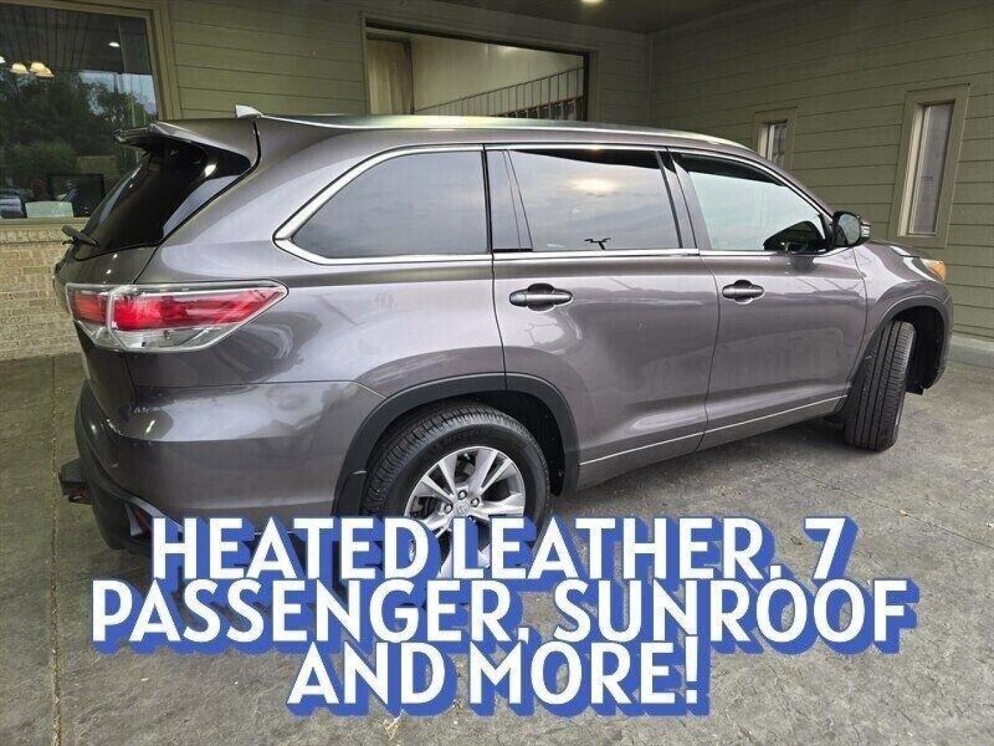 2015 Predawn Gray Mica Toyota Highlander XLE V6 (5TDJKRFH5FS) with an 3.5L V6 270hp 248ft. lbs. engine, Automatic transmission, located at 25355 Eames Street, Channahon, IL, 60410, (815) 467-1807, 41.429108, -88.228432 - Conquer the roads in this powerhouse of a machine - the 2015 Toyota Highlander XLE! Equipped with a robust 3.5L V6 engine, delivering a heart-pounding 270hp and 248ft. lbs. of torque, this SUV is built for thrill-seekers and adventurers alike. Step inside the lap of luxury with the Black interior, - Photo#2