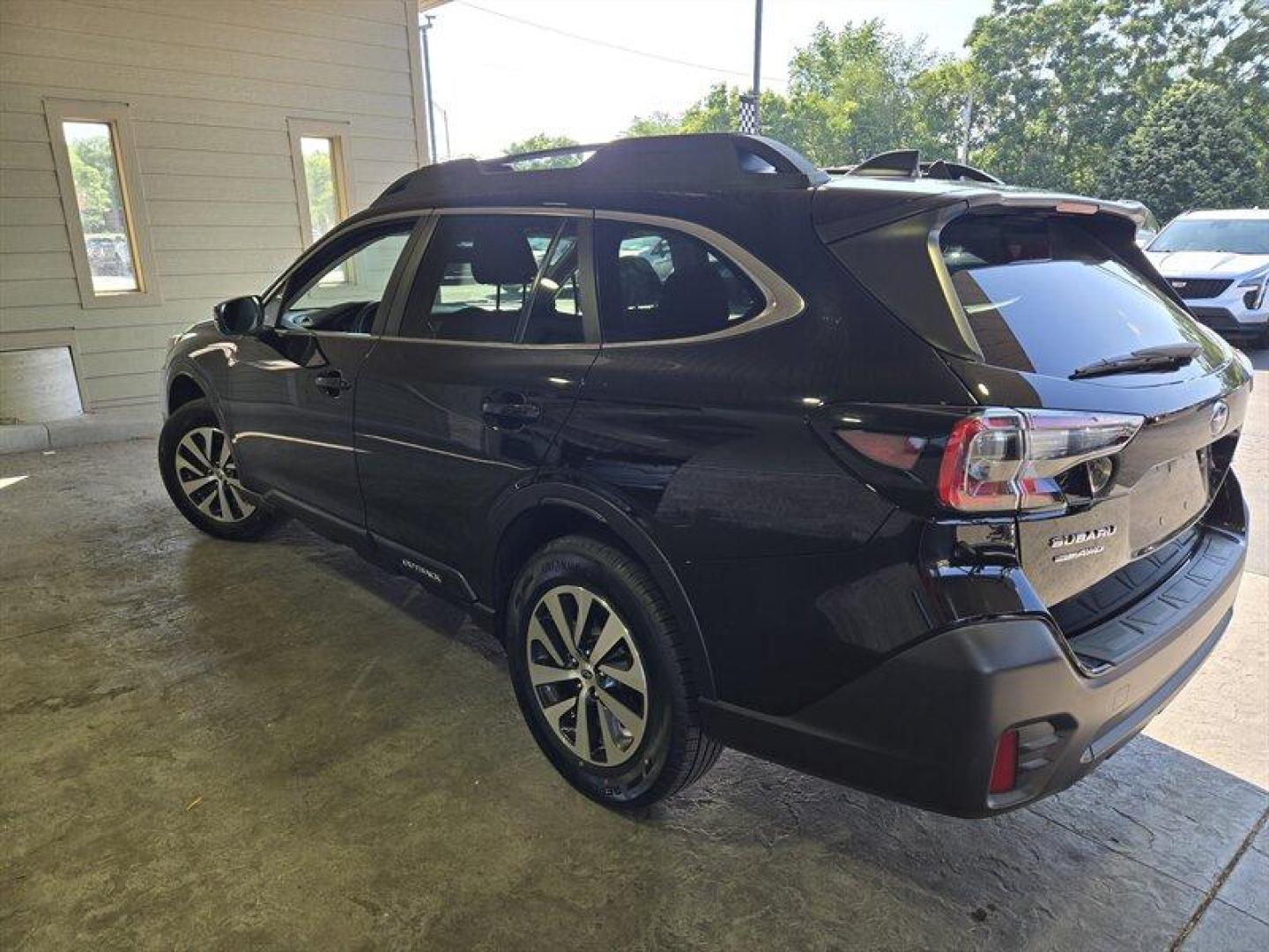 2021 Crystal Black Silica Subaru Outback Premium (4S4BTAFC8M3) with an 2.5L H4 182hp 178ft. lbs. engine, Automatic transmission, located at 25355 Eames Street, Channahon, IL, 60410, (815) 467-1807, 41.429108, -88.228432 - Introducing the impressive 2021 Subaru Outback Premium in sleek Crystal Black Silica exterior paint with a refined Slate Black interior. This versatile crossover is powered by a responsive 2.5L H4 engine delivering 182hp and 178ft. lbs. of torque, providing both power and efficiency. Let's talk ab - Photo#5