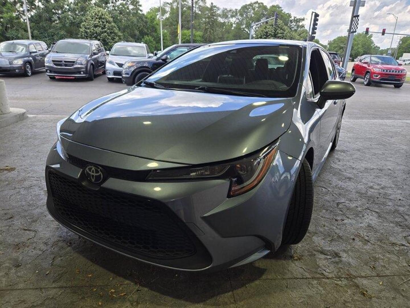 2020 Celestite Gray Metallic Toyota Corolla LE (JTDEPRAE6LJ) with an 1.8L I4 139hp 126ft. lbs. engine, Automatic transmission, located at 25355 Eames Street, Channahon, IL, 60410, (815) 467-1807, 41.429108, -88.228432 - Introducing the 2020 Toyota Corolla LE, a sleek ride that's as reliable as your grandma's secret cookie recipe! Powered by a peppy 1.8L I4 engine that's more than ready to take on the daily commute with its 139hp and 126ft. lbs. of torque. This beauty has been gently driven with less than 38,000 mil - Photo#8
