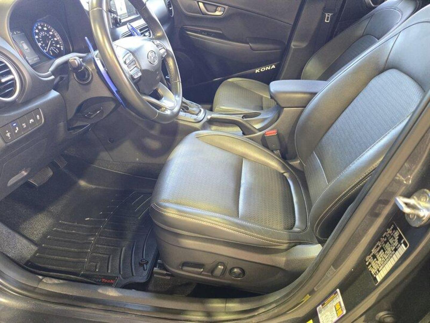 2019 Thunder Gray Hyundai KONA Ultimate (KM8K5CA52KU) with an 1.6L Turbo I4 175hp 195ft. lbs. engine, Automatic transmission, located at 25355 Eames Street, Channahon, IL, 60410, (815) 467-1807, 41.429108, -88.228432 - Introducing the powerhouse on wheels - the 2019 Hyundai KONA Ultimate in Thunder Gray! This beast is equipped with a 1.6L Turbocharged Inline-4 engine, pumping out a jaw-dropping 175 horsepower and 195 ft. lbs. of torque. Dominate the roads with this machine! Step inside the lap of luxury with the - Photo#14