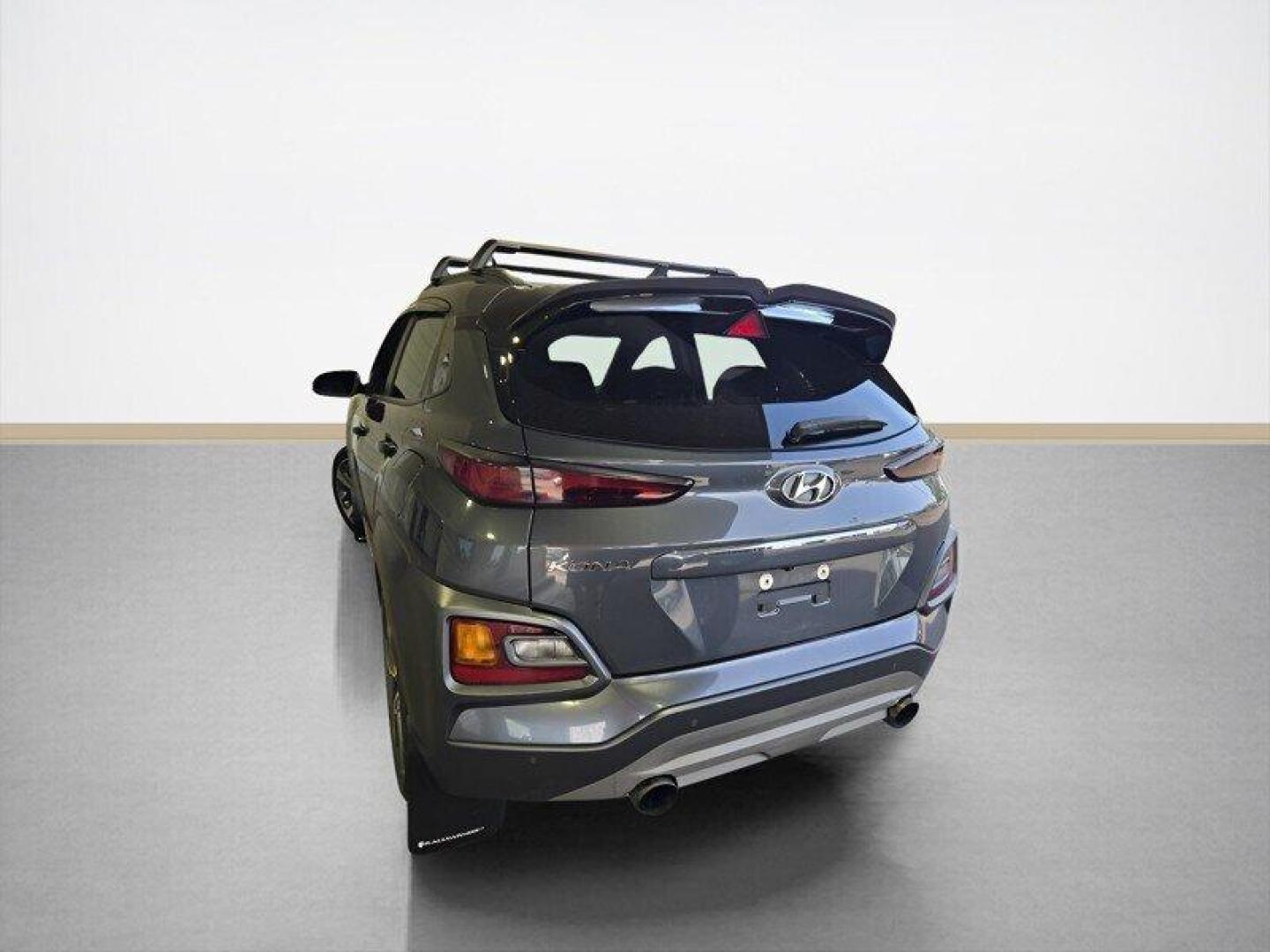 2019 Thunder Gray Hyundai KONA Ultimate (KM8K5CA52KU) with an 1.6L Turbo I4 175hp 195ft. lbs. engine, Automatic transmission, located at 25355 Eames Street, Channahon, IL, 60410, (815) 467-1807, 41.429108, -88.228432 - Introducing the powerhouse on wheels - the 2019 Hyundai KONA Ultimate in Thunder Gray! This beast is equipped with a 1.6L Turbocharged Inline-4 engine, pumping out a jaw-dropping 175 horsepower and 195 ft. lbs. of torque. Dominate the roads with this machine! Step inside the lap of luxury with the - Photo#4