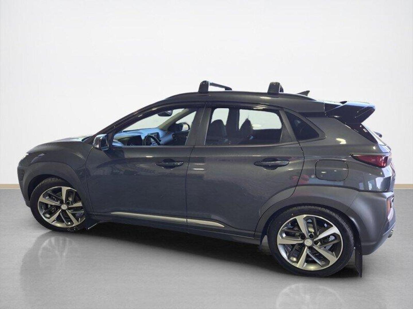 2019 Thunder Gray Hyundai KONA Ultimate (KM8K5CA52KU) with an 1.6L Turbo I4 175hp 195ft. lbs. engine, Automatic transmission, located at 25355 Eames Street, Channahon, IL, 60410, (815) 467-1807, 41.429108, -88.228432 - Introducing the powerhouse on wheels - the 2019 Hyundai KONA Ultimate in Thunder Gray! This beast is equipped with a 1.6L Turbocharged Inline-4 engine, pumping out a jaw-dropping 175 horsepower and 195 ft. lbs. of torque. Dominate the roads with this machine! Step inside the lap of luxury with the - Photo#6