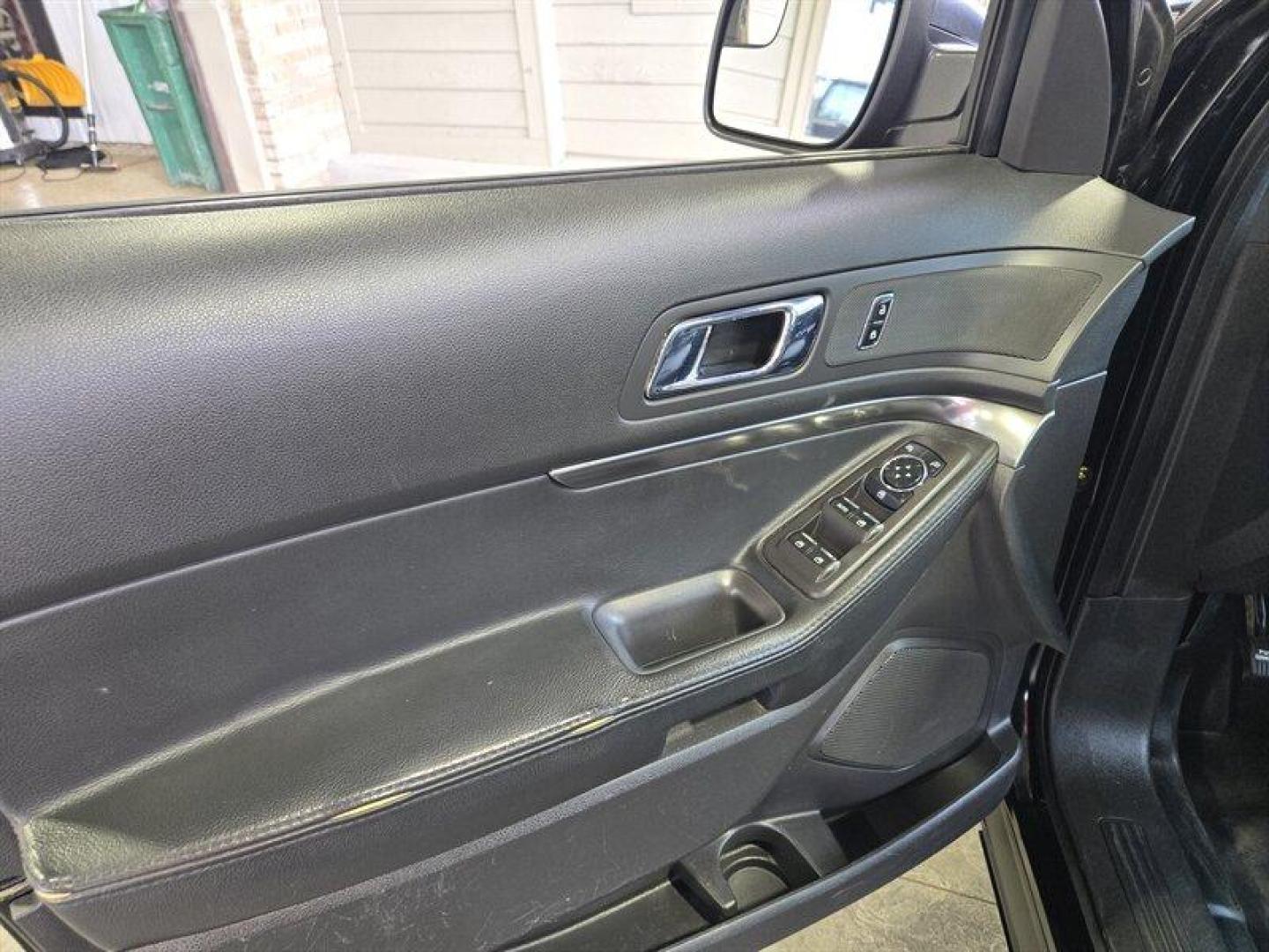 2015 Ebony Ford Explorer (1FM5K8ARXFG) with an 3.7L V6 304hp 279ft. lbs. engine, Automatic transmission, located at 25355 Eames Street, Channahon, IL, 60410, (815) 467-1807, 41.429108, -88.228432 - Looking for a vehicle that commands respect on the road? Look no further than this 2015 Ford Explorer Police Interceptor Utility in sleek Shadow Black exterior and Charcoal Black interior. Powered by a robust 3.7L V6 engine pumping out 304hp and 279ft. lbs. of torque, this beast means business. Whe - Photo#16