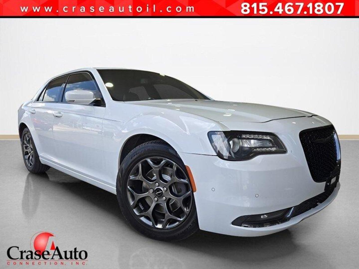 2017 Bright White Clear Coat Chrysler 300 Series S (2C3CCAGGXHH) with an Pentastar 3.6L V6 300hp 264ft. lbs. engine, Automatic transmission, located at 25355 Eames Street, Channahon, IL, 60410, (815) 467-1807, 41.429108, -88.228432 - Unleash the power of the road with the 2017 Chrysler 300 Series S! This beast is equipped with a Pentastar 3.6L V6 engine that roars with 300hp and 264ft. lbs. of torque. Dominate the streets in style with its sleek Bright White Clear Coat exterior and luxurious Black interior. This mean machine co - Photo#0
