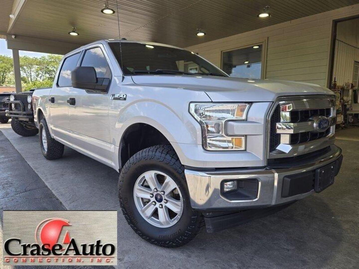 2017 Ingot Silver Ford F-150 XLT (1FTEW1CF8HK) with an 5.0L Flex Fuel V8 385hp 387ft. lbs. engine, Automatic transmission, located at 25355 Eames Street, Channahon, IL, 60410, (815) 467-1807, 41.429108, -88.228432 - Introducing the majestic 2017 Ford F-150 XLT, a true titan on the road with its commanding presence and unparalleled performance. Beneath the hood lies a mighty 5.0L Flex Fuel V8 engine, delivering an impressive 385 horsepower and 387 ft. lbs. of torque, ensuring that every drive is a thrilling expe - Photo#0