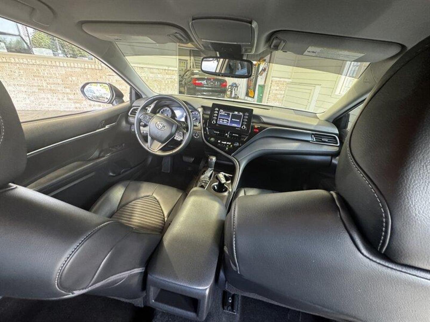 2022 Celestial Silver Metallic Toyota Camry SE (4T1T11BK0NU) with an 2.5L I4 202hp 182ft. lbs. engine, Automatic transmission, located at 25355 Eames Street, Channahon, IL, 60410, (815) 467-1807, 41.429108, -88.228432 - Introducing the 2022 Toyota Camry SE in the stunning Celestial Silver Metallic exterior color with a sleek Black interior! This beauty is powered by a robust 2.5L I4 engine, delivering an impressive 202hp and 182ft. lbs. of torque for a thrilling driving experience. Step inside this Camry SE and yo - Photo#17