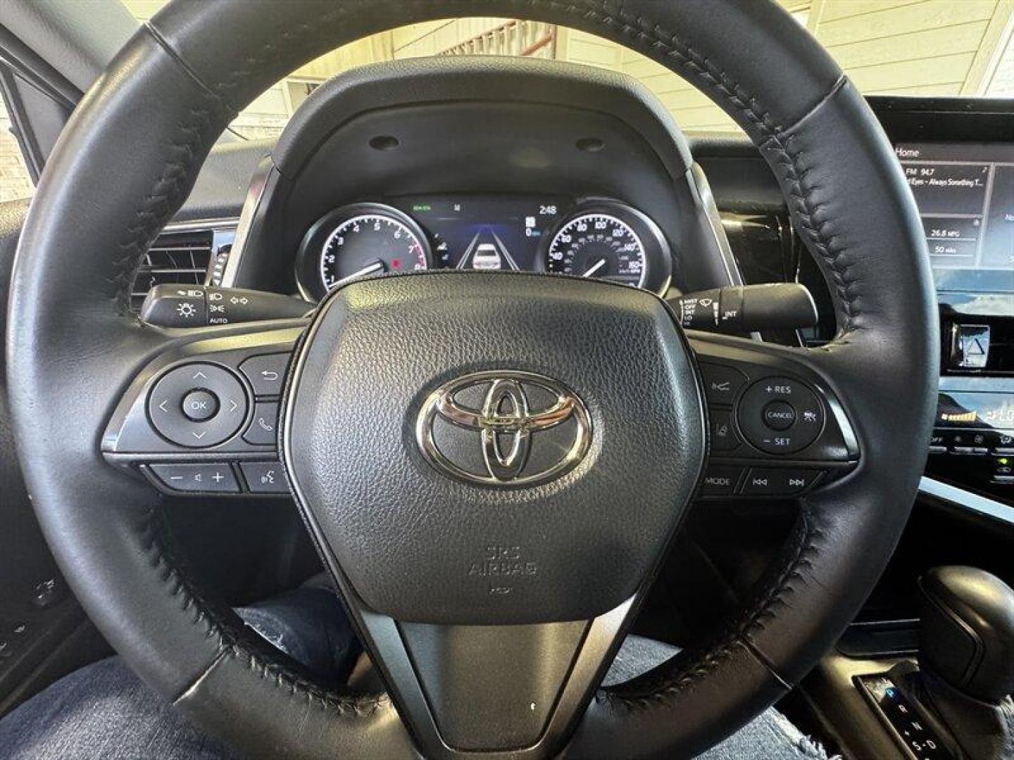 2022 Celestial Silver Metallic Toyota Camry SE (4T1T11BK0NU) with an 2.5L I4 202hp 182ft. lbs. engine, Automatic transmission, located at 25355 Eames Street, Channahon, IL, 60410, (815) 467-1807, 41.429108, -88.228432 - Introducing the 2022 Toyota Camry SE in the stunning Celestial Silver Metallic exterior color with a sleek Black interior! This beauty is powered by a robust 2.5L I4 engine, delivering an impressive 202hp and 182ft. lbs. of torque for a thrilling driving experience. Step inside this Camry SE and yo - Photo#22
