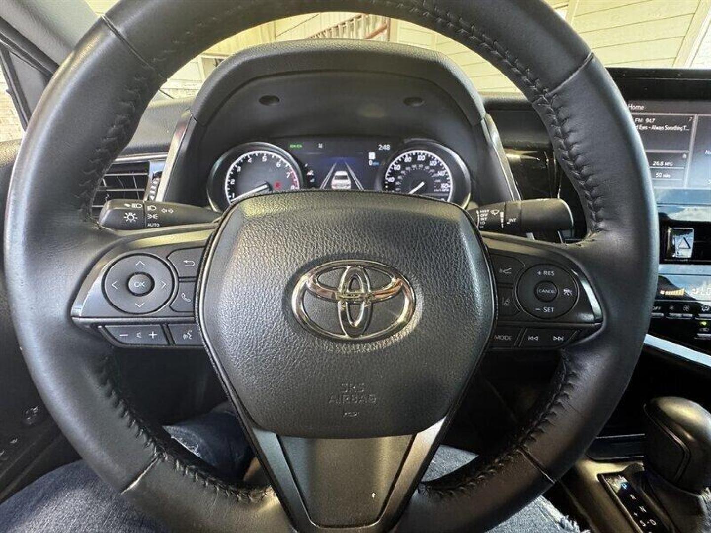 2022 Celestial Silver Metallic Toyota Camry SE Nightshade (4T1T11BK0NU) with an 2.5L I4 202hp 182ft. lbs. engine, Automatic transmission, located at 25355 Eames Street, Channahon, IL, 60410, (815) 467-1807, 41.429108, -88.228432 - Introducing the 2022 Toyota Camry SE in the stunning Celestial Silver Metallic exterior color with a sleek Black interior! This beauty is powered by a robust 2.5L I4 engine, delivering an impressive 202hp and 182ft. lbs. of torque for a thrilling driving experience. Step inside this Camry SE and yo - Photo#22