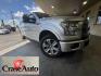 2016 Ingot Silver Metallic Ford F-150 Platinum (1FTFW1EG5GF) with an EcoBoost 3.5L Twin Turbo V6 365hp 420ft. lbs. engine, Automatic transmission, located at 25355 Eames Street, Channahon, IL, 60410, (815) 467-1807, 41.429108, -88.228432 - Picture this: the 2016 Ford F-150 Platinum, a true beast on the road with its EcoBoost 3.5L Twin Turbo V6 engine, packing a punch with 365hp and 420ft. lbs. of torque. This bad boy comes equipped with the FX4 Off-Road Package, ready to tackle any terrain you throw its way. Now, let's talk about the - Photo#0