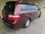 2007 Dark Cherry Pearl Honda Odyssey EX (5FNRL38457B) with an 3.5L V6 244hp 240ft. lbs. engine, Automatic transmission, located at 25355 Eames Street, Channahon, IL, 60410, (815) 467-1807, 41.429108, -88.228432 - Photo#3