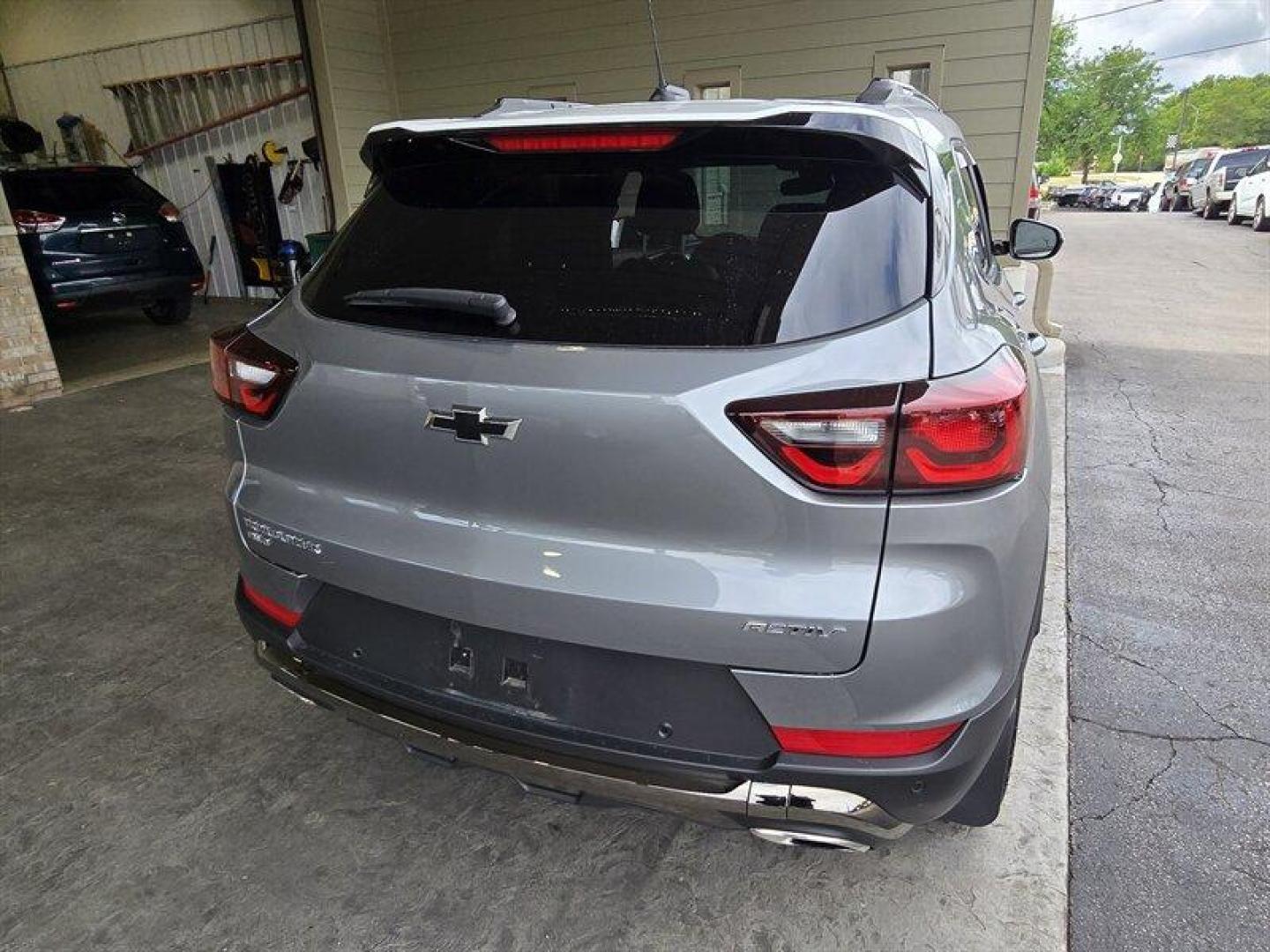 2025 Sterling Gray Metallic Chevrolet Trailblazer ACTIV (KL79MSSL5SB) with an ECOTEC 1.3L Turbo I3 155hp 174ft. lbs. engine, Automatic transmission, located at 25355 Eames Street, Channahon, IL, 60410, (815) 467-1807, 41.429108, -88.228432 - Introducing the 2025 Chevrolet Trailblazer ACTIV in a sleek Sterling Gray Metallic exterior paired with a stylish Jet Black interior adorned with Yellow Accents. This model comes equipped with a robust ECOTEC 1.3L Turbo I3 engine delivering 155hp and 174ft. lbs. of torque, offering a dynamic driving - Photo#4