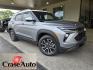 2025 Sterling Gray Metallic Chevrolet Trailblazer ACTIV (KL79MSSL5SB) with an ECOTEC 1.3L Turbo I3 155hp 174ft. lbs. engine, Automatic transmission, located at 25355 Eames Street, Channahon, IL, 60410, (815) 467-1807, 41.429108, -88.228432 - Introducing the 2025 Chevrolet Trailblazer ACTIV in a sleek Sterling Gray Metallic exterior paired with a stylish Jet Black interior adorned with Yellow Accents. This model comes equipped with a robust ECOTEC 1.3L Turbo I3 engine delivering 155hp and 174ft. lbs. of torque, offering a dynamic driving - Photo#0