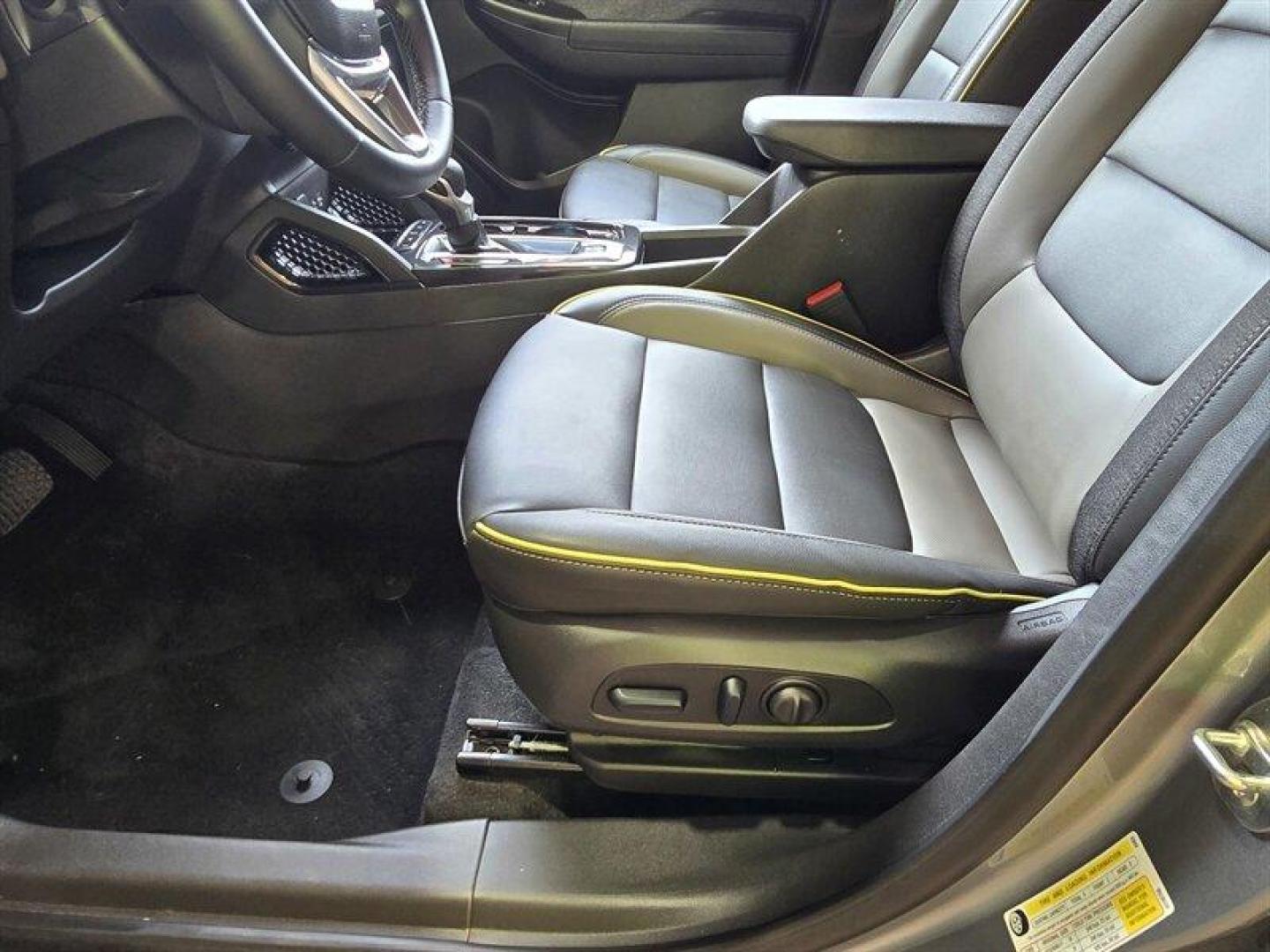 2025 Sterling Gray Metallic Chevrolet Trailblazer ACTIV (KL79MSSL5SB) with an ECOTEC 1.3L Turbo I3 155hp 174ft. lbs. engine, Automatic transmission, located at 25355 Eames Street, Channahon, IL, 60410, (815) 467-1807, 41.429108, -88.228432 - Introducing the 2025 Chevrolet Trailblazer ACTIV in a sleek Sterling Gray Metallic exterior paired with a stylish Jet Black interior adorned with Yellow Accents. This model comes equipped with a robust ECOTEC 1.3L Turbo I3 engine delivering 155hp and 174ft. lbs. of torque, offering a dynamic driving - Photo#8