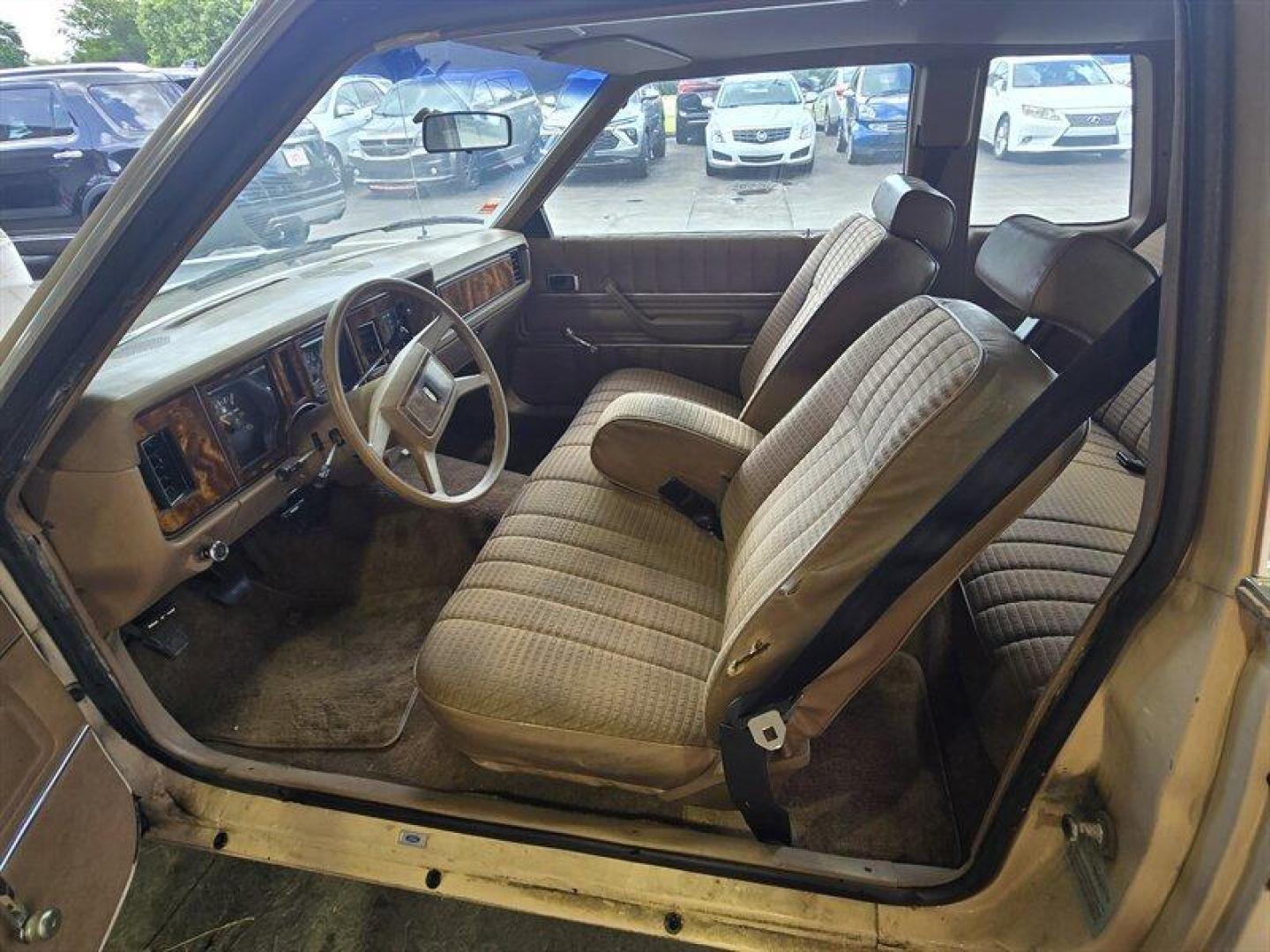 1981 Tan Ford Grenada (1FABP26D3BG) with an 4.2 engine, located at 25355 Eames Street, Channahon, IL, 60410, (815) 467-1807, 41.429108, -88.228432 - Step back in time with this vintage 1981 Ford Grenada! Powered by a trusty 4.2-liter engine, this beauty is a blast from the past with features straight out of the factory. Picture yourself cruising down the road in style with its classic design and retro vibes. Now, let's talk about the factory de - Photo#14