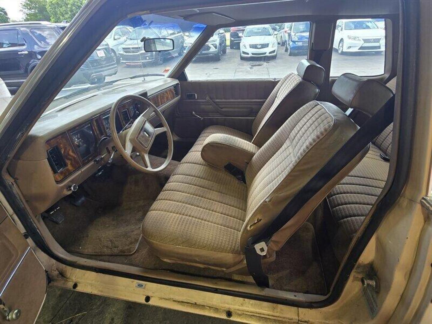 1981 Tan Ford Grenada (1FABP26D3BG) with an 4.2 engine, Automatic transmission, located at 25355 Eames Street, Channahon, IL, 60410, (815) 467-1807, 41.429108, -88.228432 - Step back in time with this vintage 1981 Ford Grenada! Powered by a trusty 4.2-liter engine, this beauty is a blast from the past with features straight out of the factory. Picture yourself cruising down the road in style with its classic design and retro vibes. Now, let's talk about the factory de - Photo#13