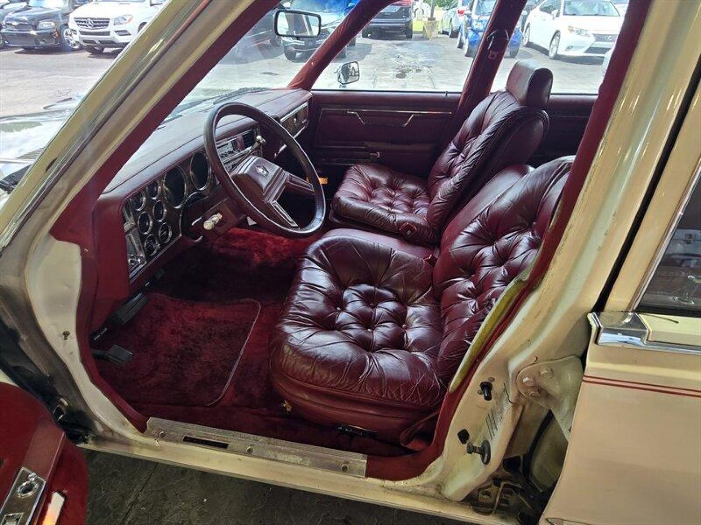 1984 White Chrysler Fifth Avenue (1C3BF66P0EX) with an 5.2L V8 130hp 235ft. lbs. engine, Automatic transmission, located at 25355 Eames Street, Channahon, IL, 60410, (815) 467-1807, 41.429108, -88.228432 - Step back in time with this vintage 1984 Chrysler Fifth Avenue that's as sassy as they come! Powered by a 5.2L V8 engine pumping out 130hp and 235ft. lbs. of torque, this classic beauty is ready to hit the streets with style. Decked out in a sleek White exterior and a bold Red interior, this Fifth - Photo#18