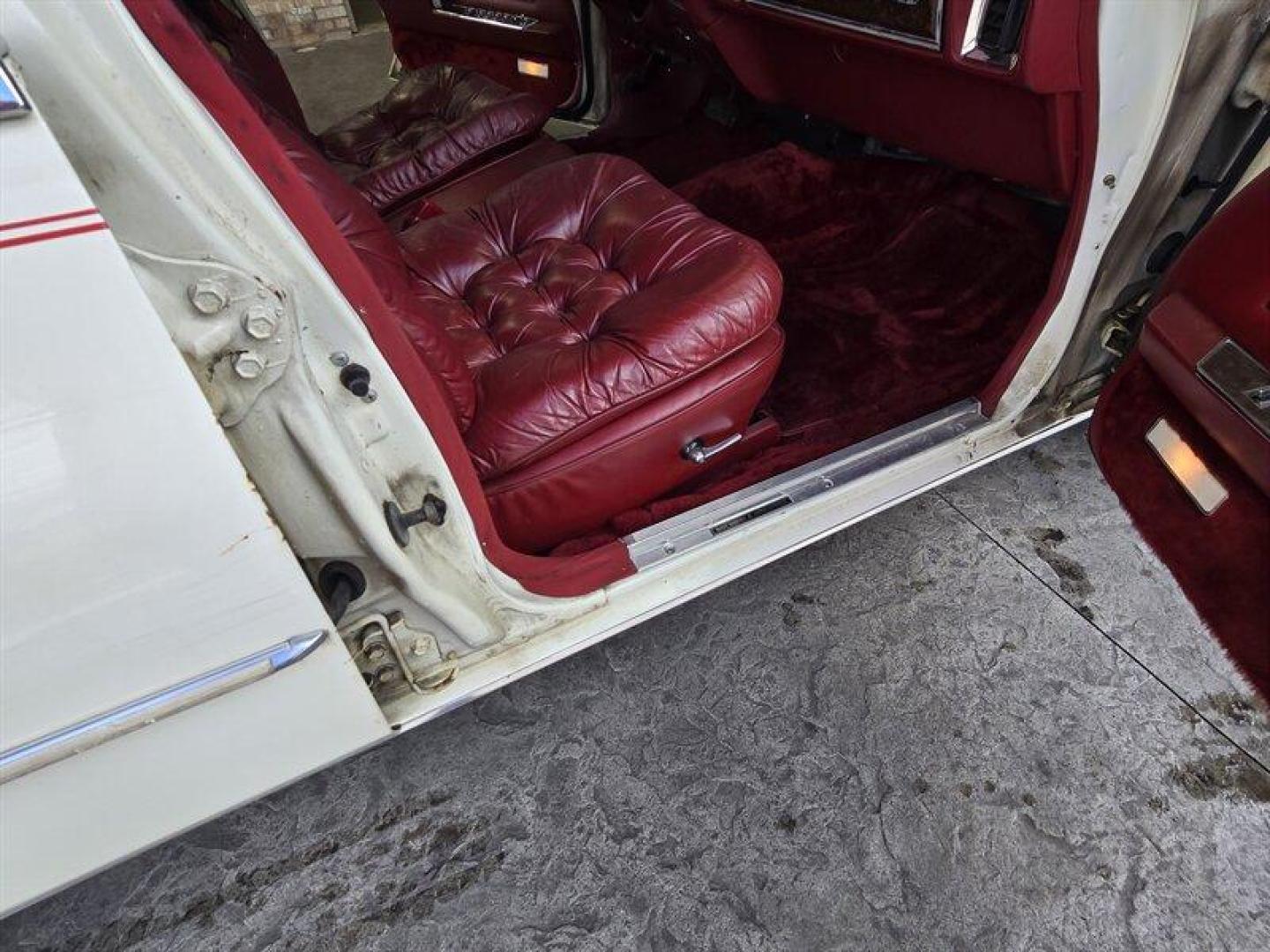 1984 White Chrysler Fifth Avenue (1C3BF66P0EX) with an 5.2L V8 130hp 235ft. lbs. engine, Automatic transmission, located at 25355 Eames Street, Channahon, IL, 60410, (815) 467-1807, 41.429108, -88.228432 - Step back in time with this vintage 1984 Chrysler Fifth Avenue that's as sassy as they come! Powered by a 5.2L V8 engine pumping out 130hp and 235ft. lbs. of torque, this classic beauty is ready to hit the streets with style. Decked out in a sleek White exterior and a bold Red interior, this Fifth - Photo#40