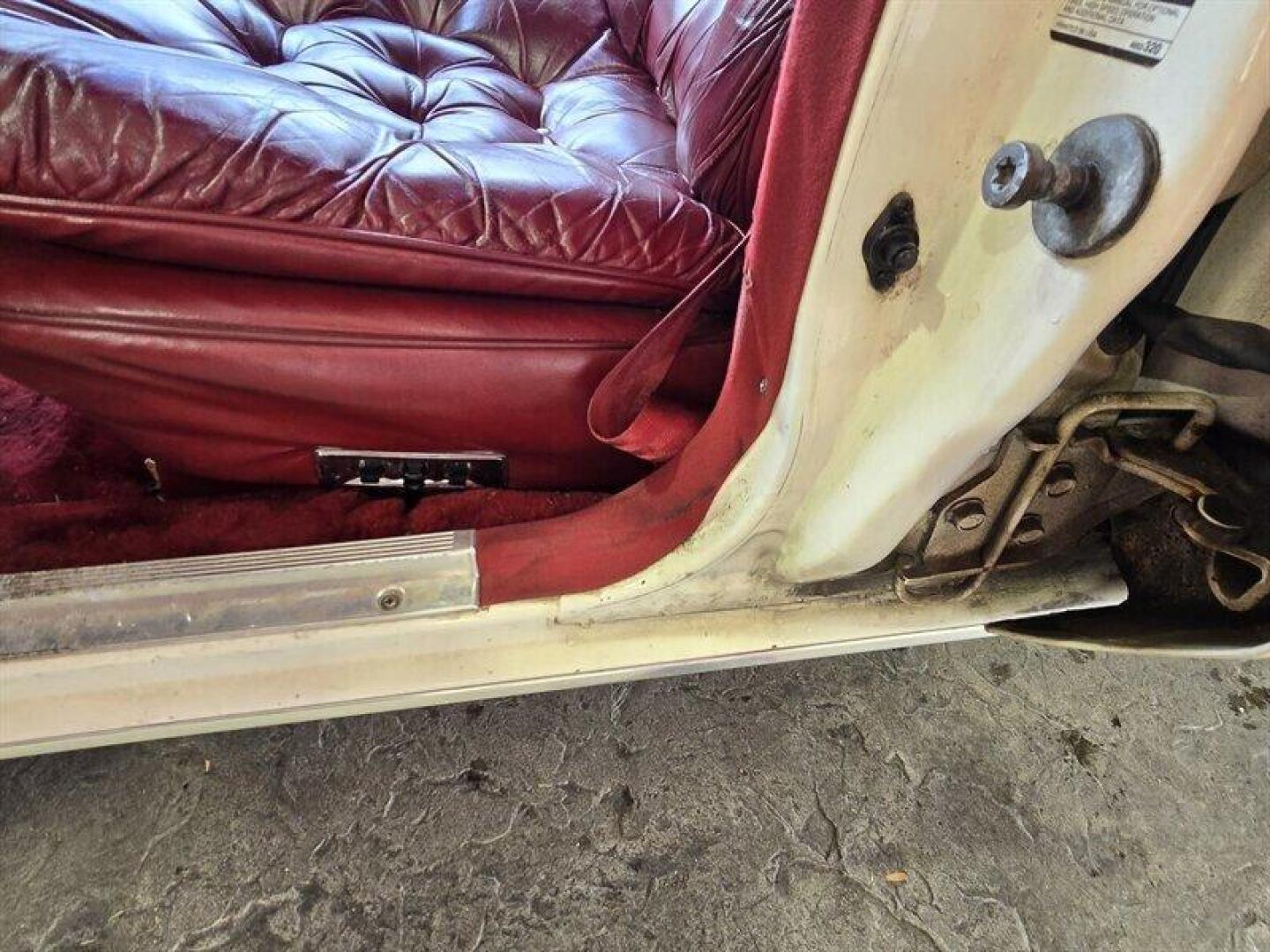 1984 White Chrysler Fifth Avenue (1C3BF66P0EX) with an 5.2L V8 130hp 235ft. lbs. engine, Automatic transmission, located at 25355 Eames Street, Channahon, IL, 60410, (815) 467-1807, 41.429108, -88.228432 - Step back in time with this vintage 1984 Chrysler Fifth Avenue that's as sassy as they come! Powered by a 5.2L V8 engine pumping out 130hp and 235ft. lbs. of torque, this classic beauty is ready to hit the streets with style. Decked out in a sleek White exterior and a bold Red interior, this Fifth - Photo#21