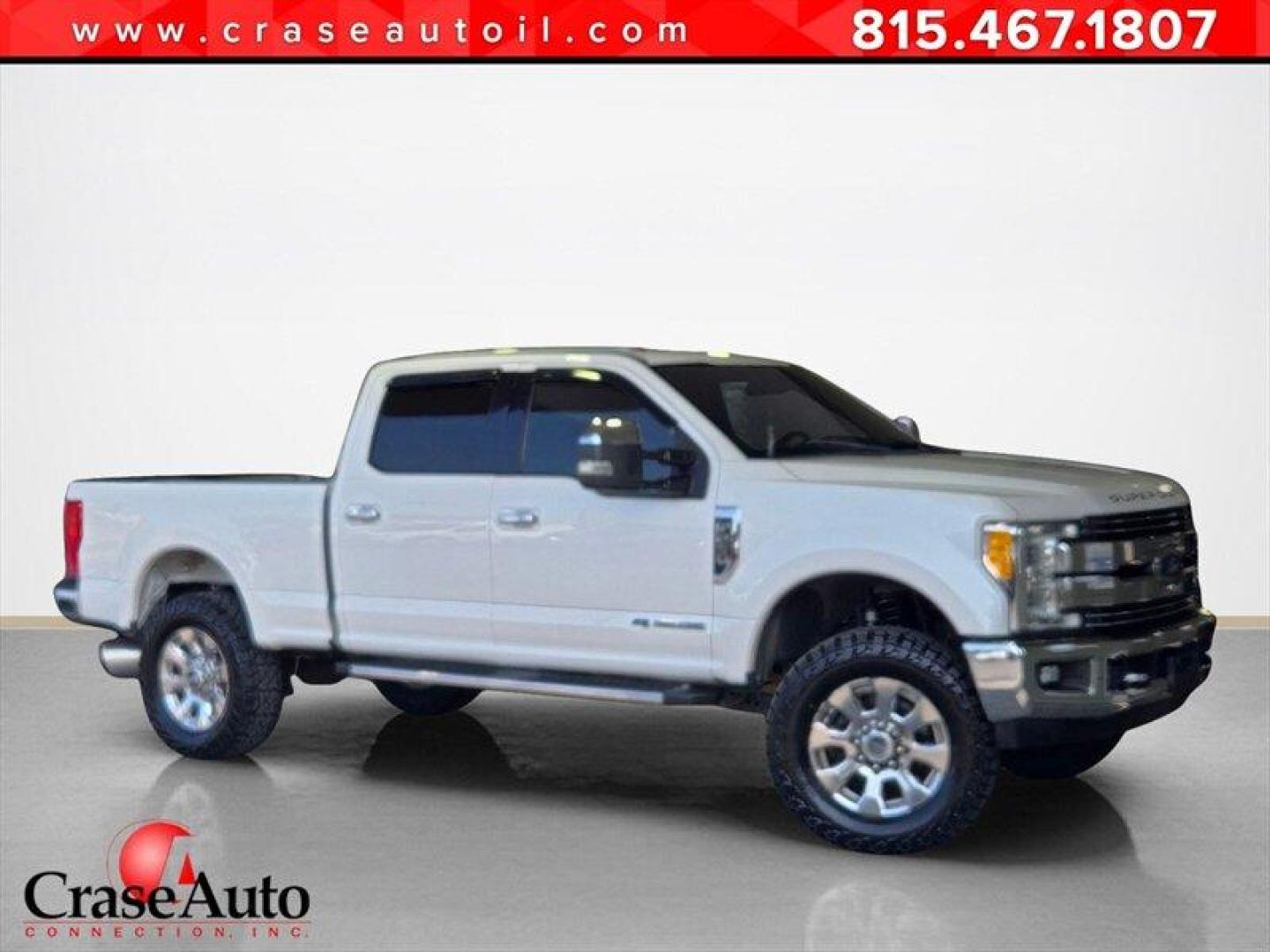 2017 Oxford White Ford F-250 Lariat (1FT7W2BT5HE) with an Power Stroke 6.7L Biodiesel Turbo V8 440hp 925ft. engine, Automatic transmission, located at 25355 Eames Street, Channahon, IL, 60410, (815) 467-1807, 41.429108, -88.228432 - Unleash the power of the 2017 Ford F-250 Super Duty Lariat, a beast on wheels that refuses to be tamed. This monster is equipped with a mighty Power Stroke 6.7L Biodiesel Turbo V8 engine, churning out a jaw-dropping 440hp and a monstrous 925ft. of torque. Straight from the factory, this bad boy co - Photo#0