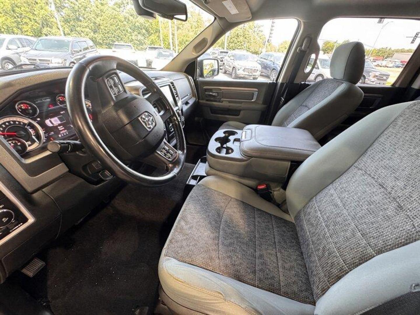 2017 Blue Streak Pearl Coat RAM 1500 Big Horn (1C6RR7LG1HS) with an 3.6L Flex Fuel V6 305hp 269ft. lbs. engine, Automatic transmission, located at 25355 Eames Street, Channahon, IL, 60410, (815) 467-1807, 41.429108, -88.228432 - Behold the magnificent 2017 RAM 1500 SLT, a true marvel of engineering and design! This extraordinary vehicle is equipped with a robust 3.6L Flex Fuel V6 engine, delivering an impressive 305 horsepower and 269 ft. lbs. of torque, ensuring a thrilling driving experience like no other. Step inside th - Photo#20